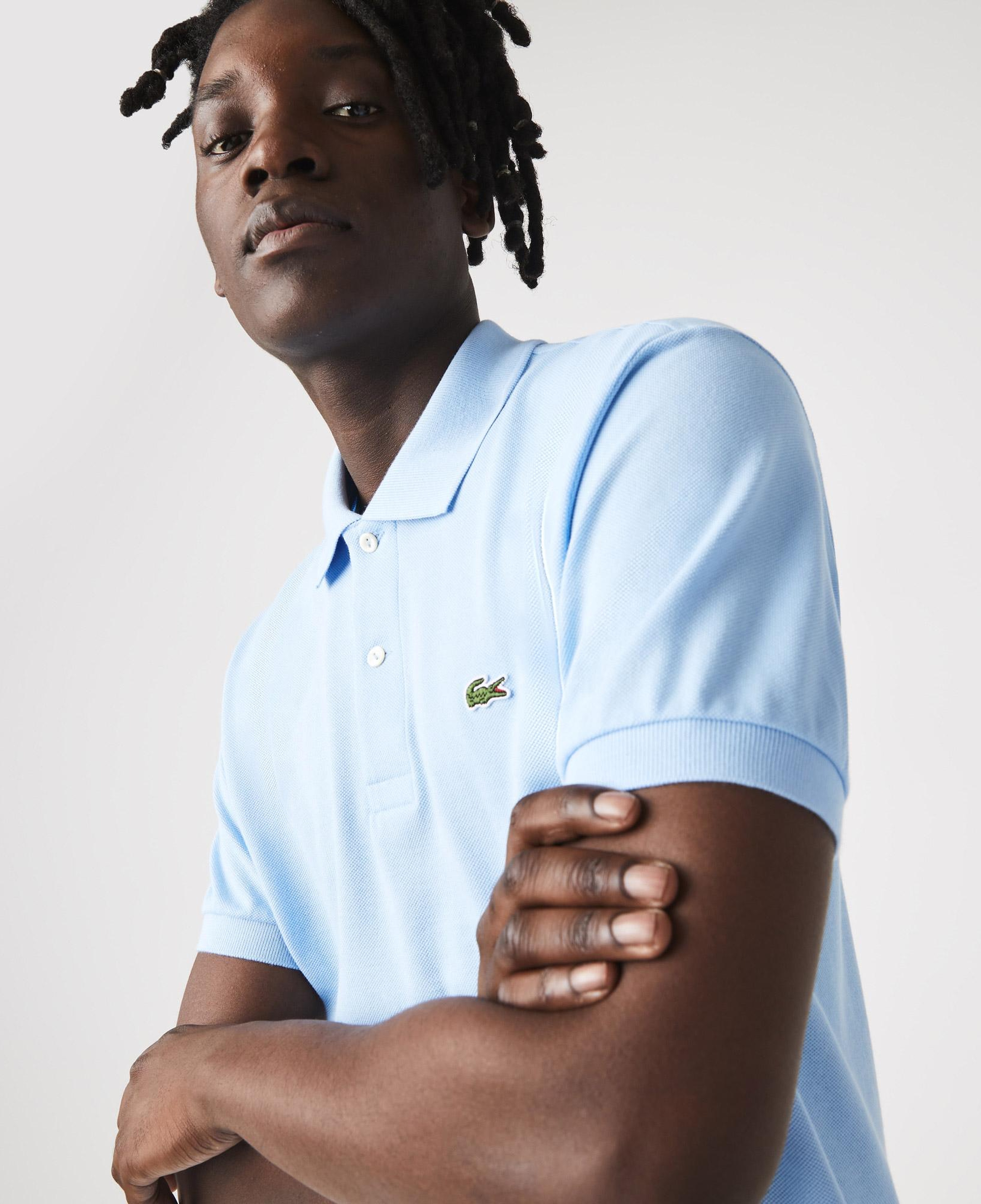 Erkek Classic Fit L.12.12 Açık Mavi Polo