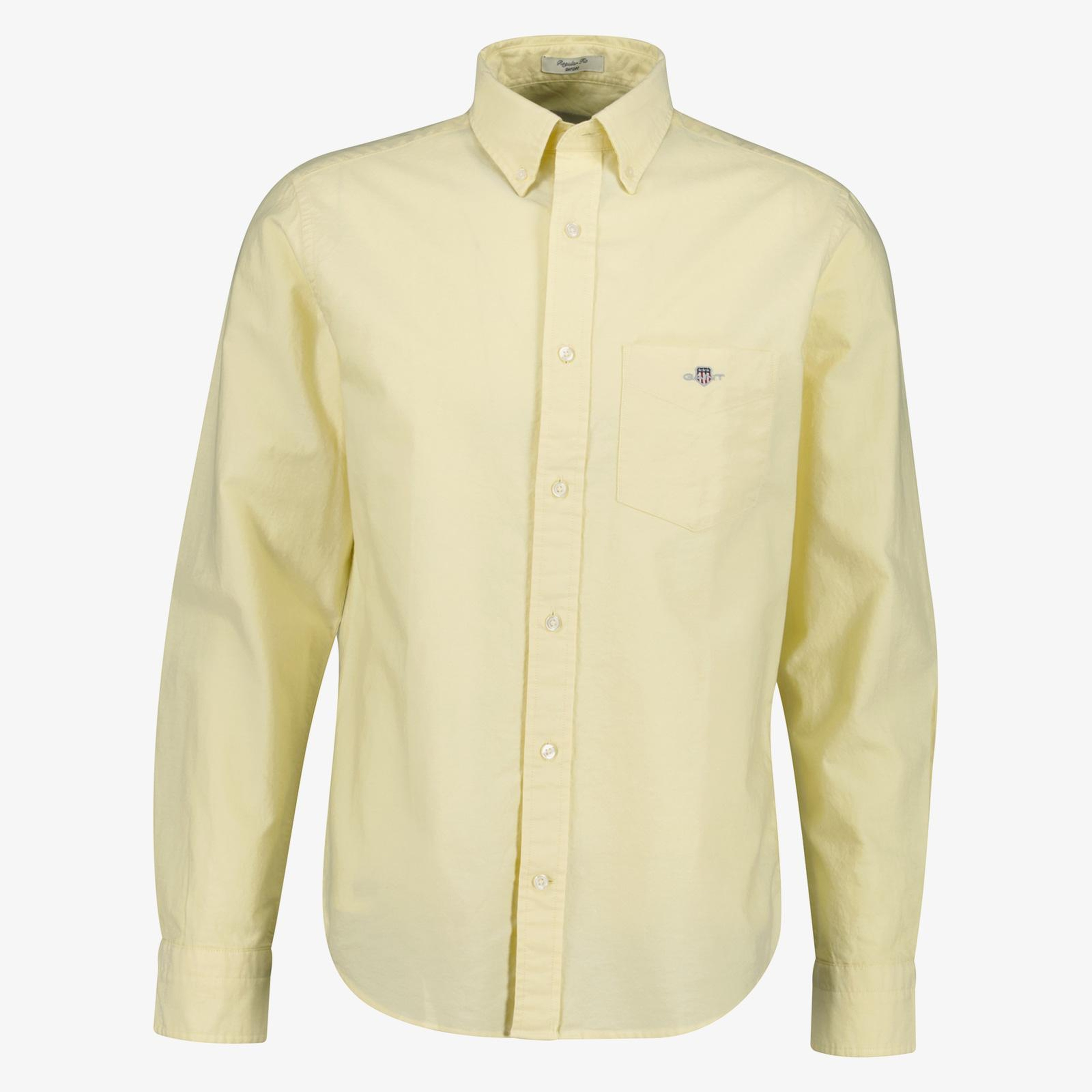 GANT Erkek Turuncu Regular Fit Logolu Gömlek