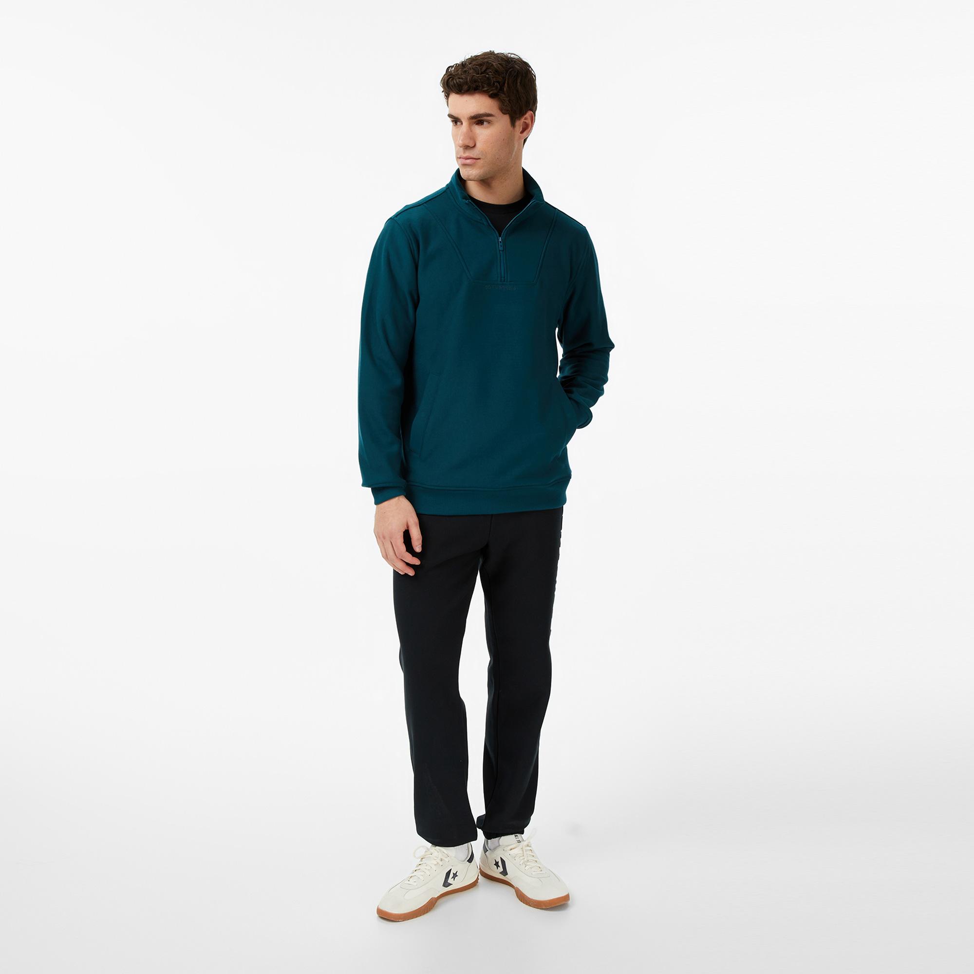 Converse Erkek Yesil Sweatshirt