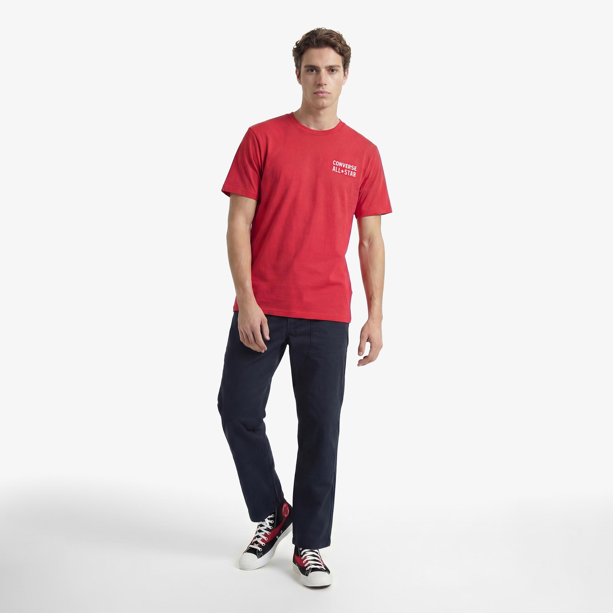 Converse Erkek Kırmızı T-Shirt