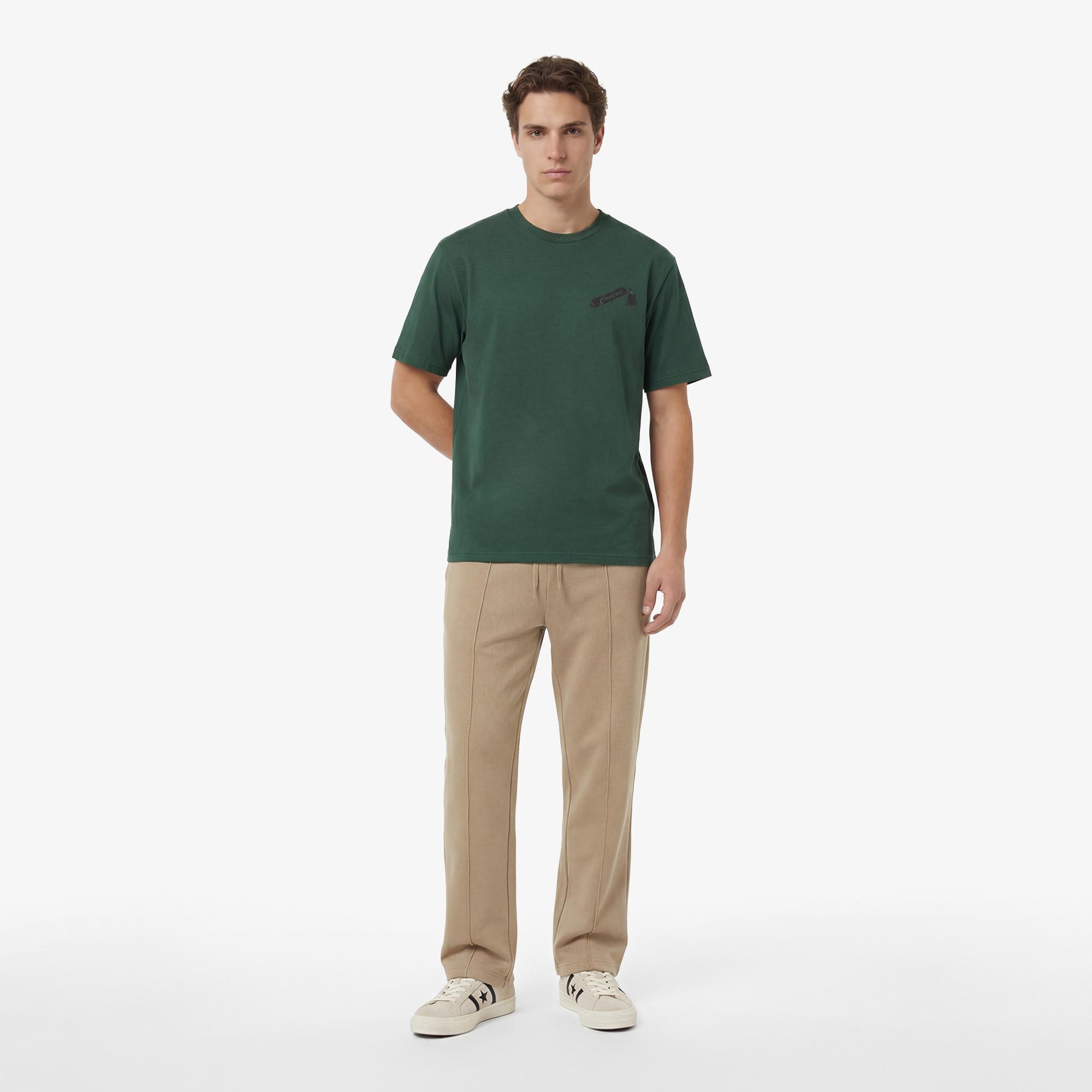 Converse Erkek Yeşil T-Shirt