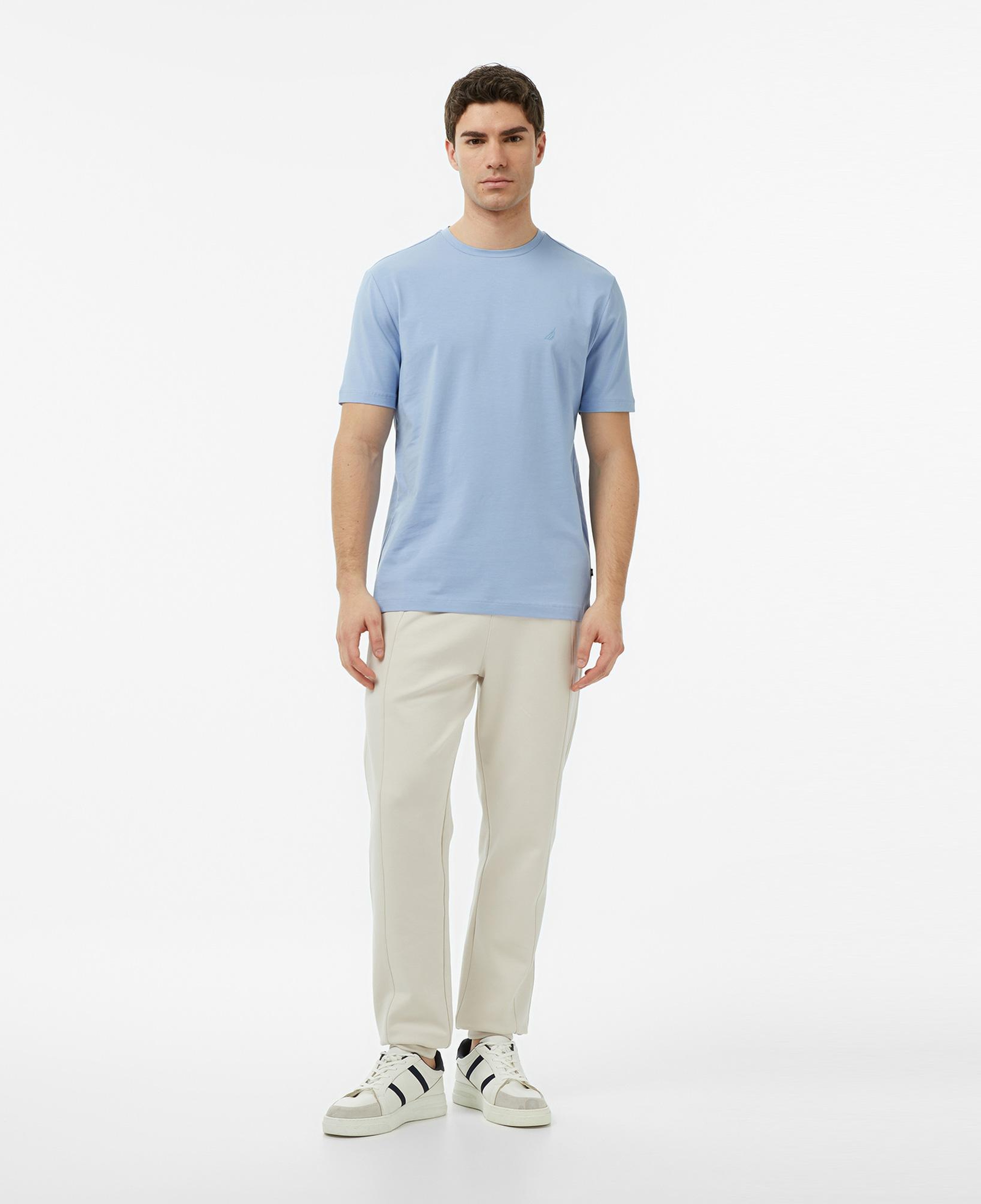 Nautica Erkek Mavi Regular Fit T-Shirt