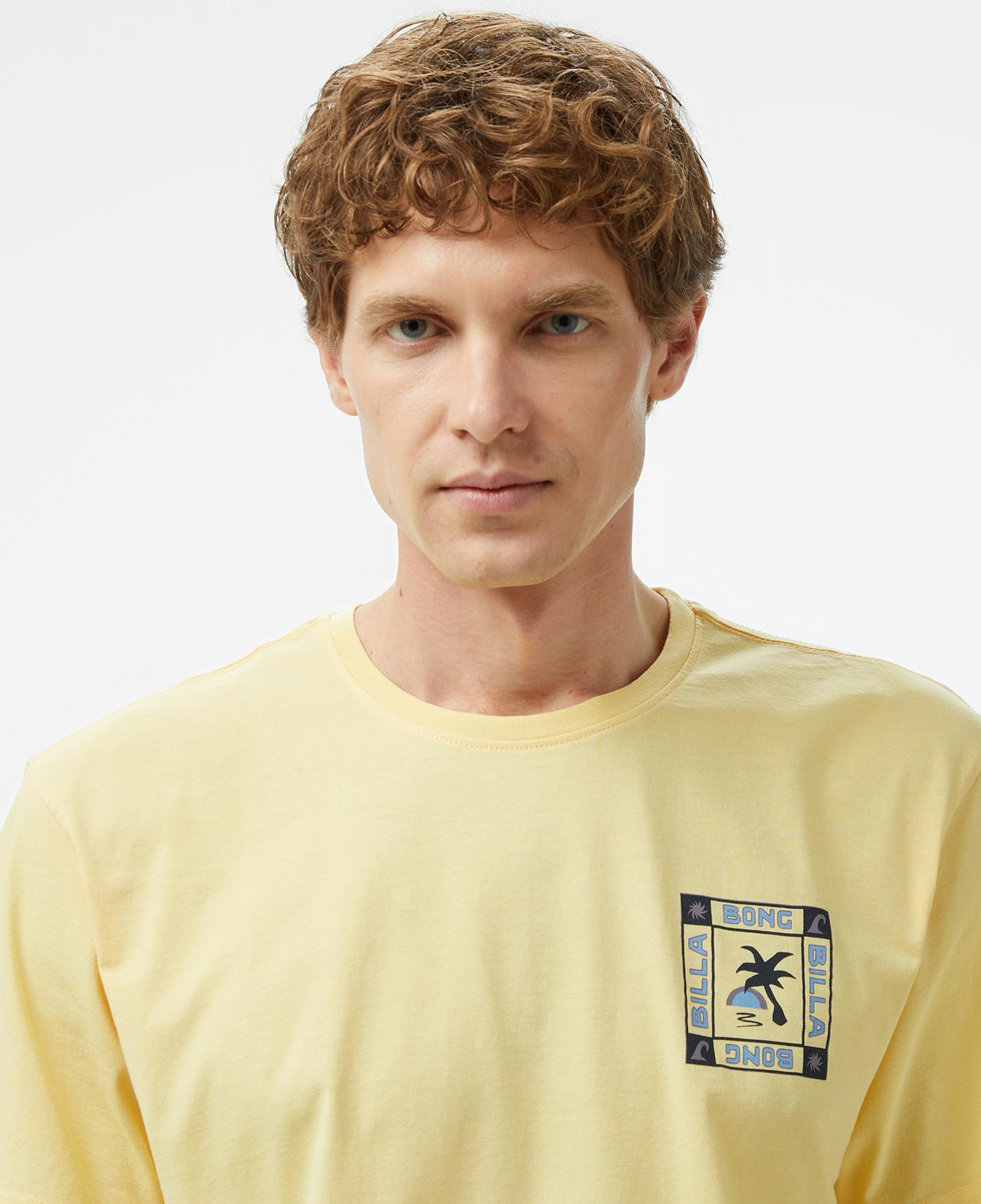 Billabong Window Premium Erkek Sarı T-Shirt