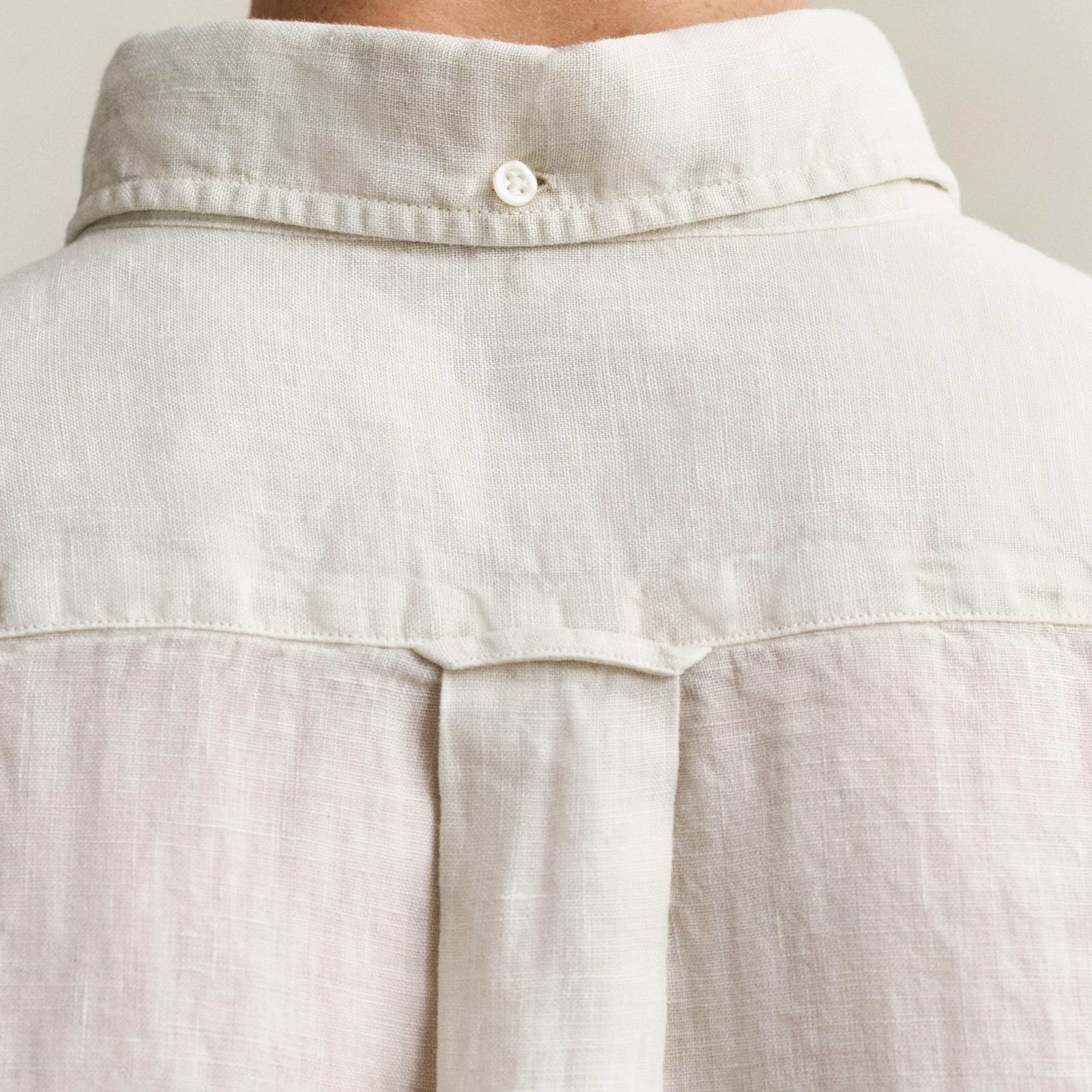 GANT Erkek Bej Regular Fit Gömlek