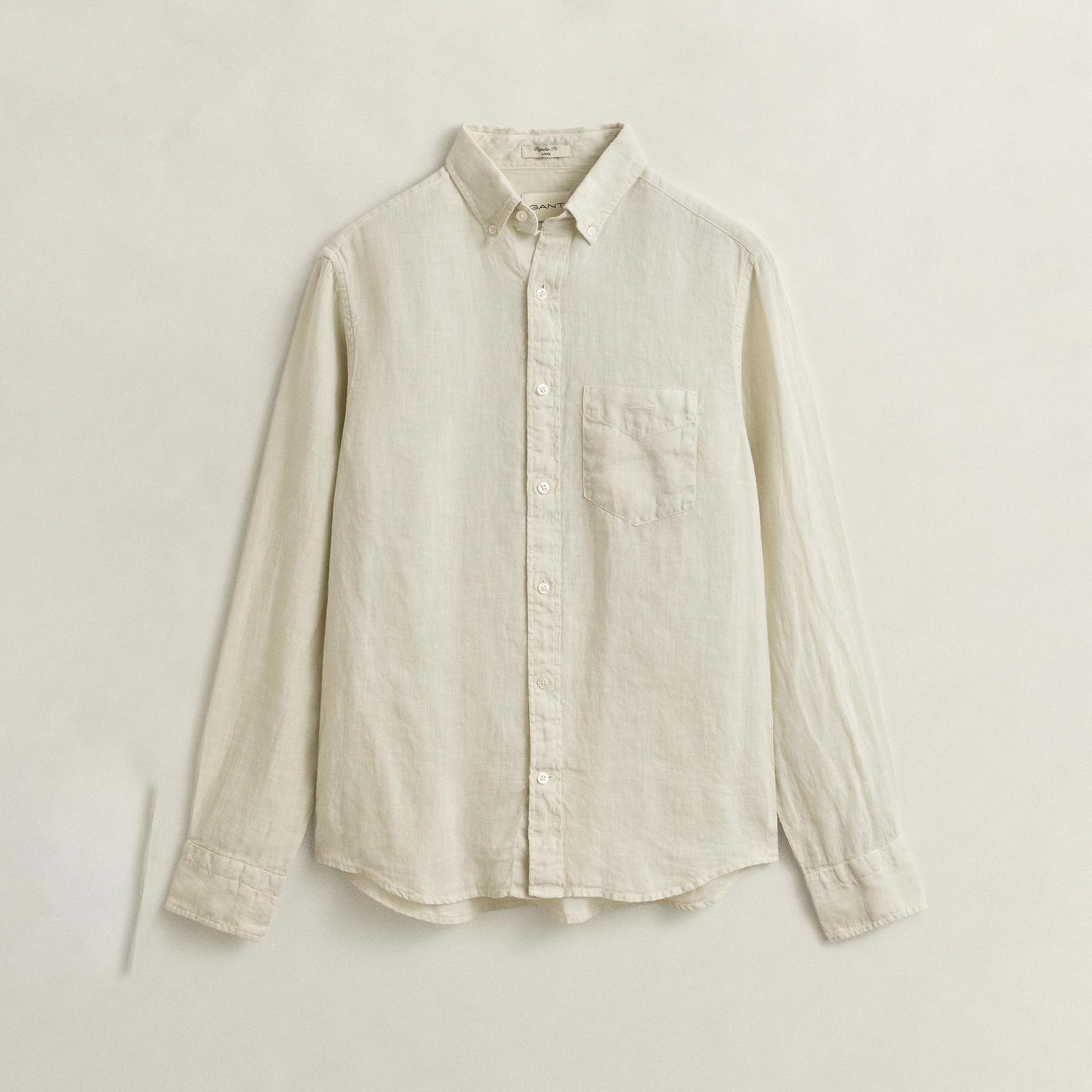 GANT Erkek Bej Regular Fit Gömlek