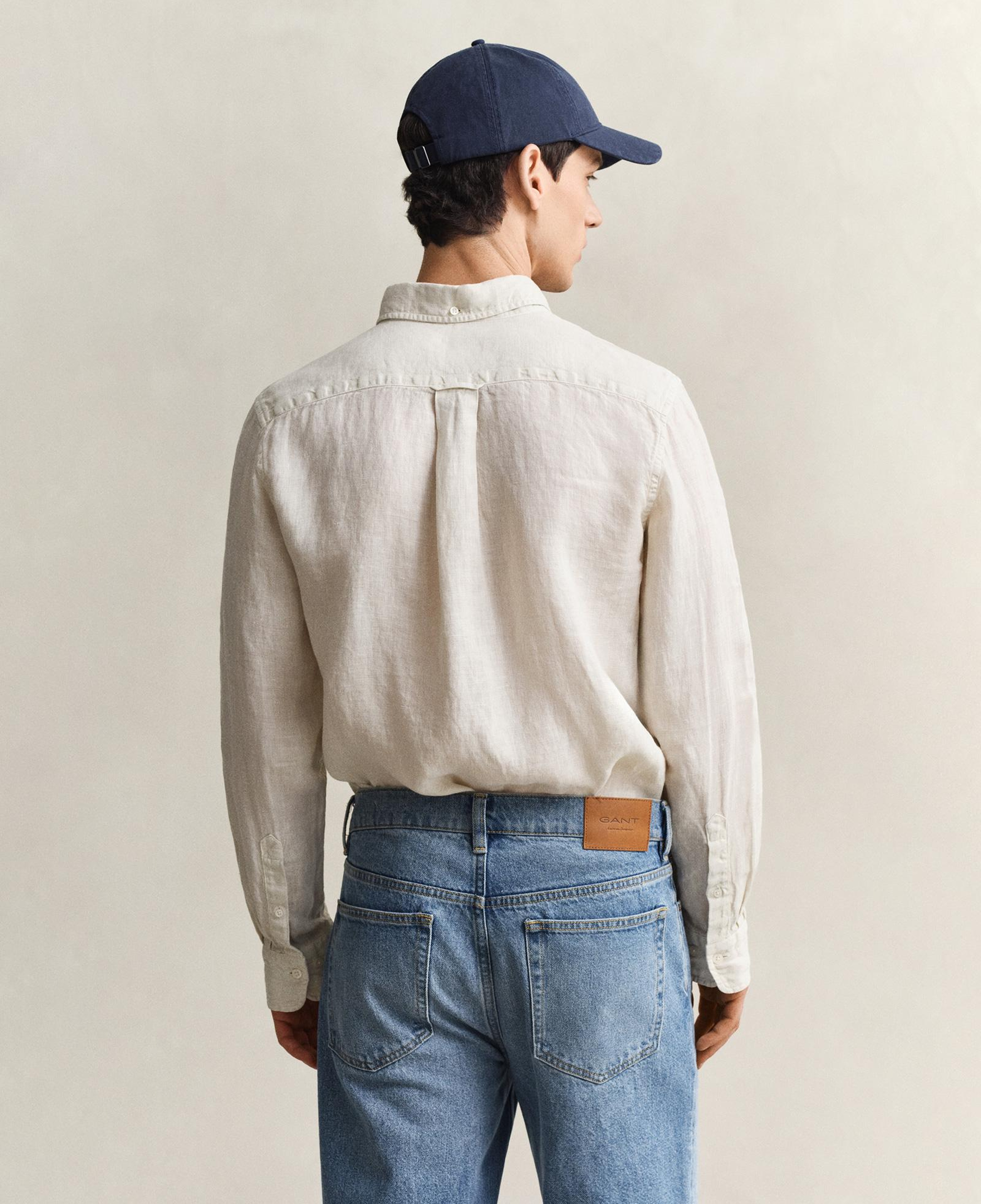 GANT Erkek Bej Regular Fit Gömlek