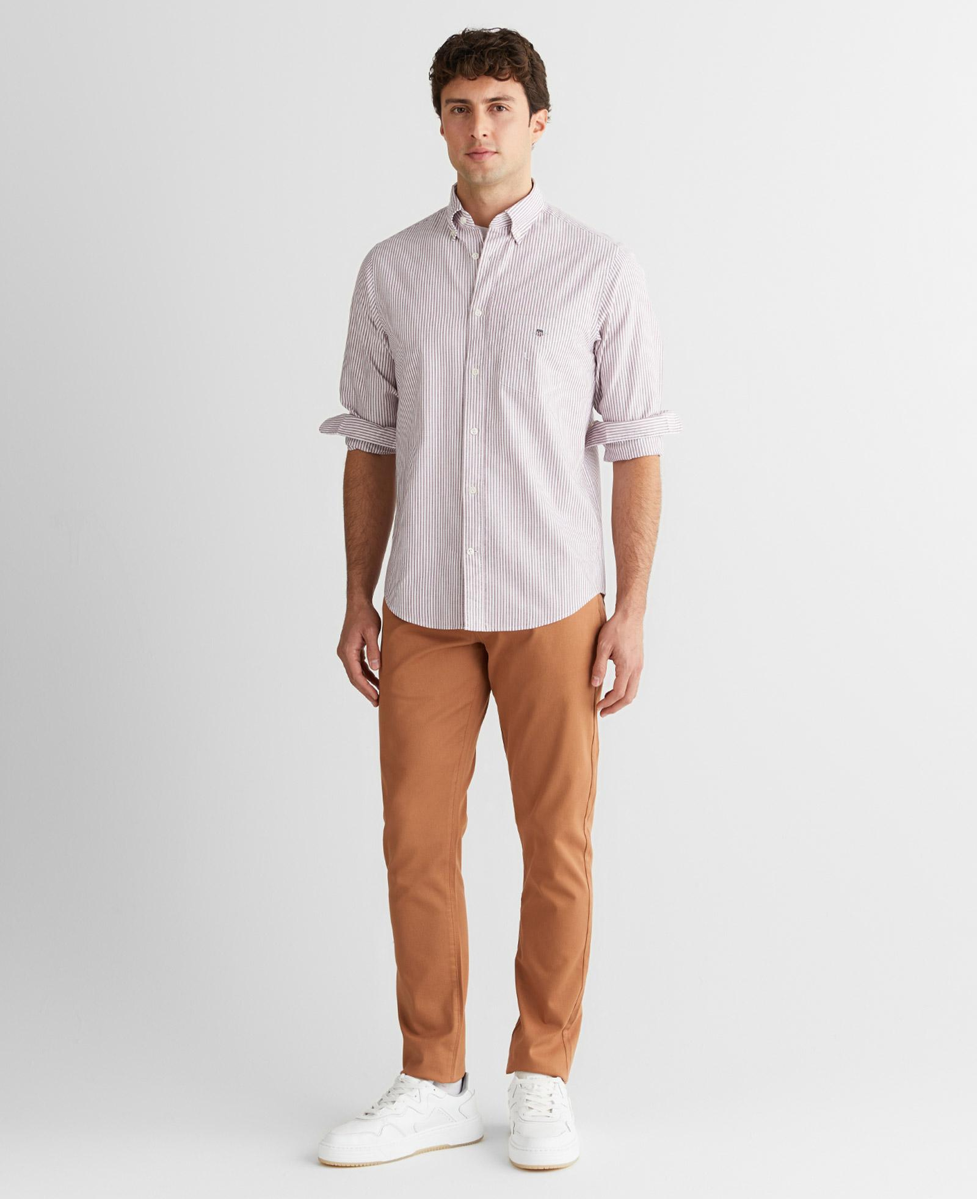 GANT Erkek Kahverengi Slim Fit  Pantolon