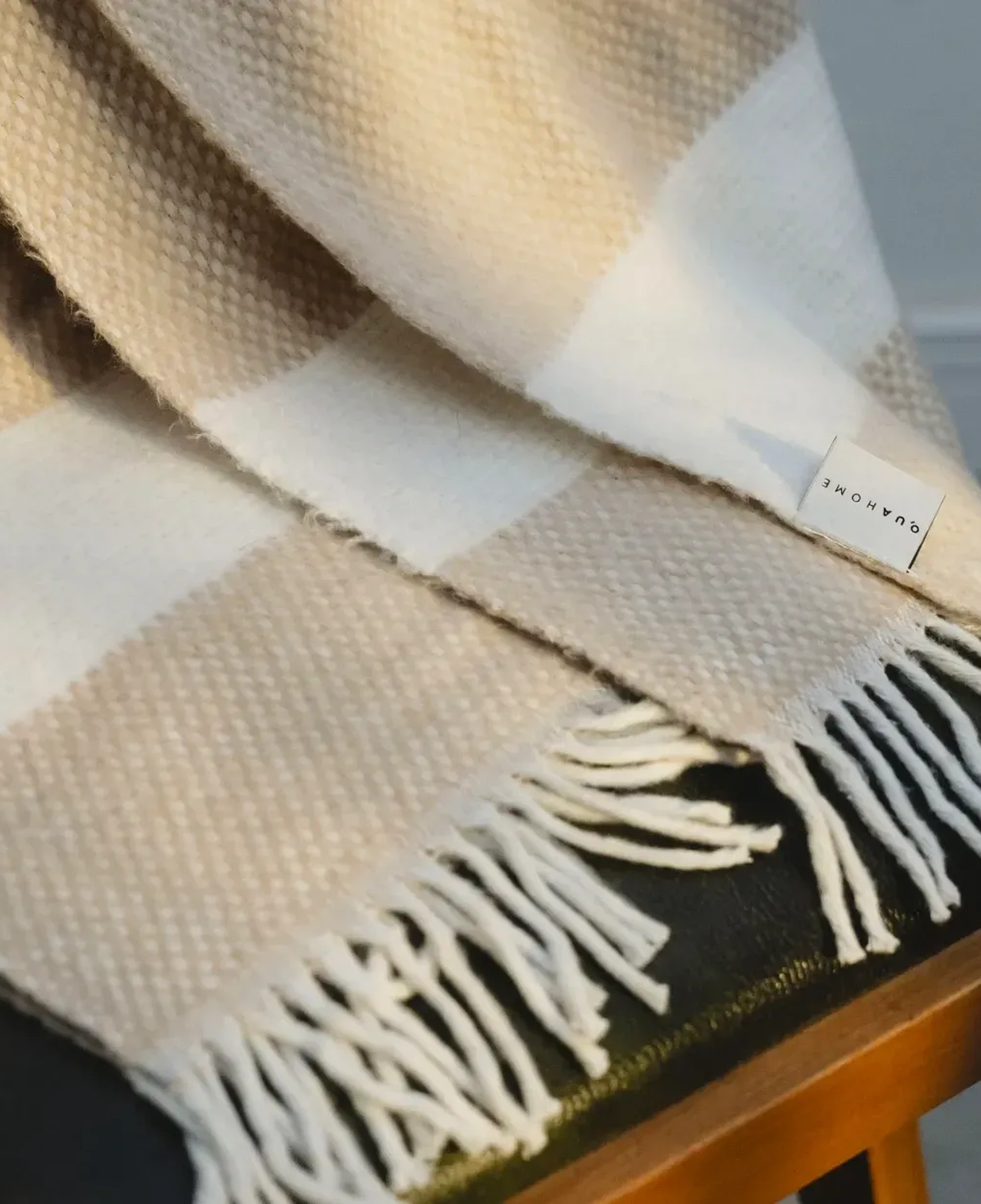 Qua Home Goober Tv Battaniyesi Bej 130x170 cm