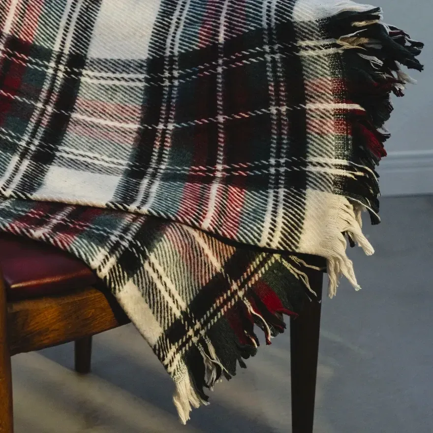 Qua Home Pixie Tv Battaniyesi Yeşil Kırmızı 130x170 cm