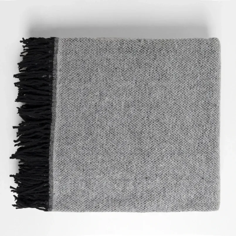 Qua Home Shear Çift Kişilik Battaniye Gri 200x220 cm