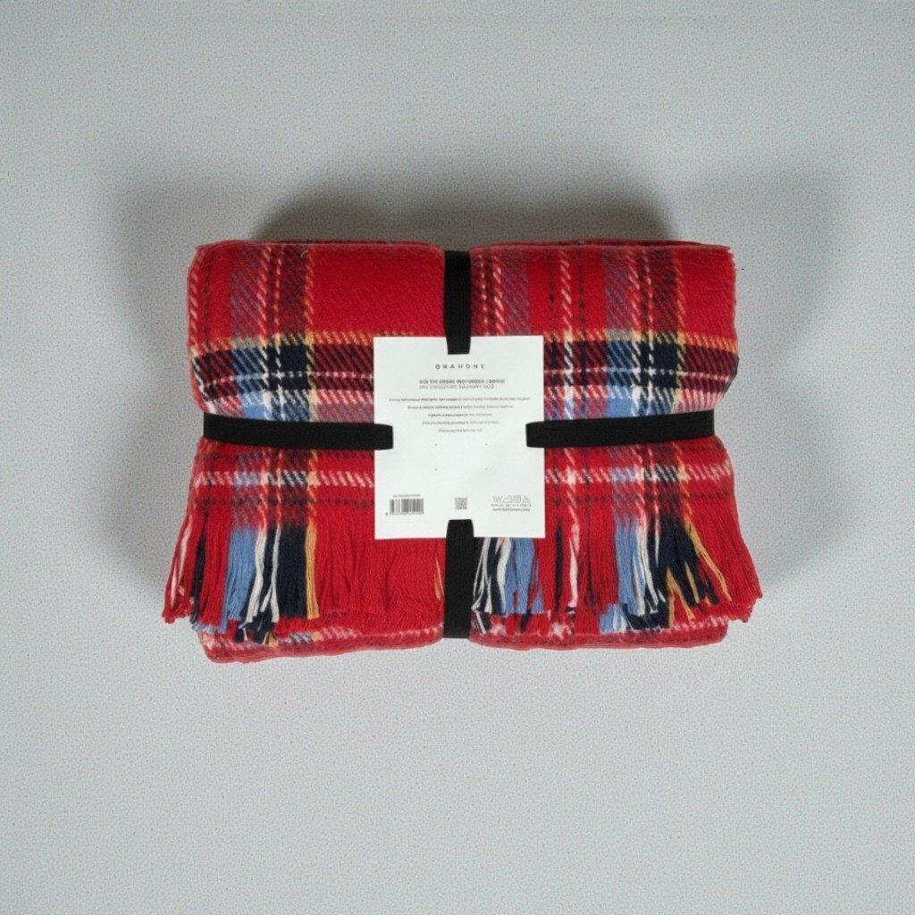 Qua Home Rio Tek Kişilik Battaniye Kırmızı 150x200 Cm