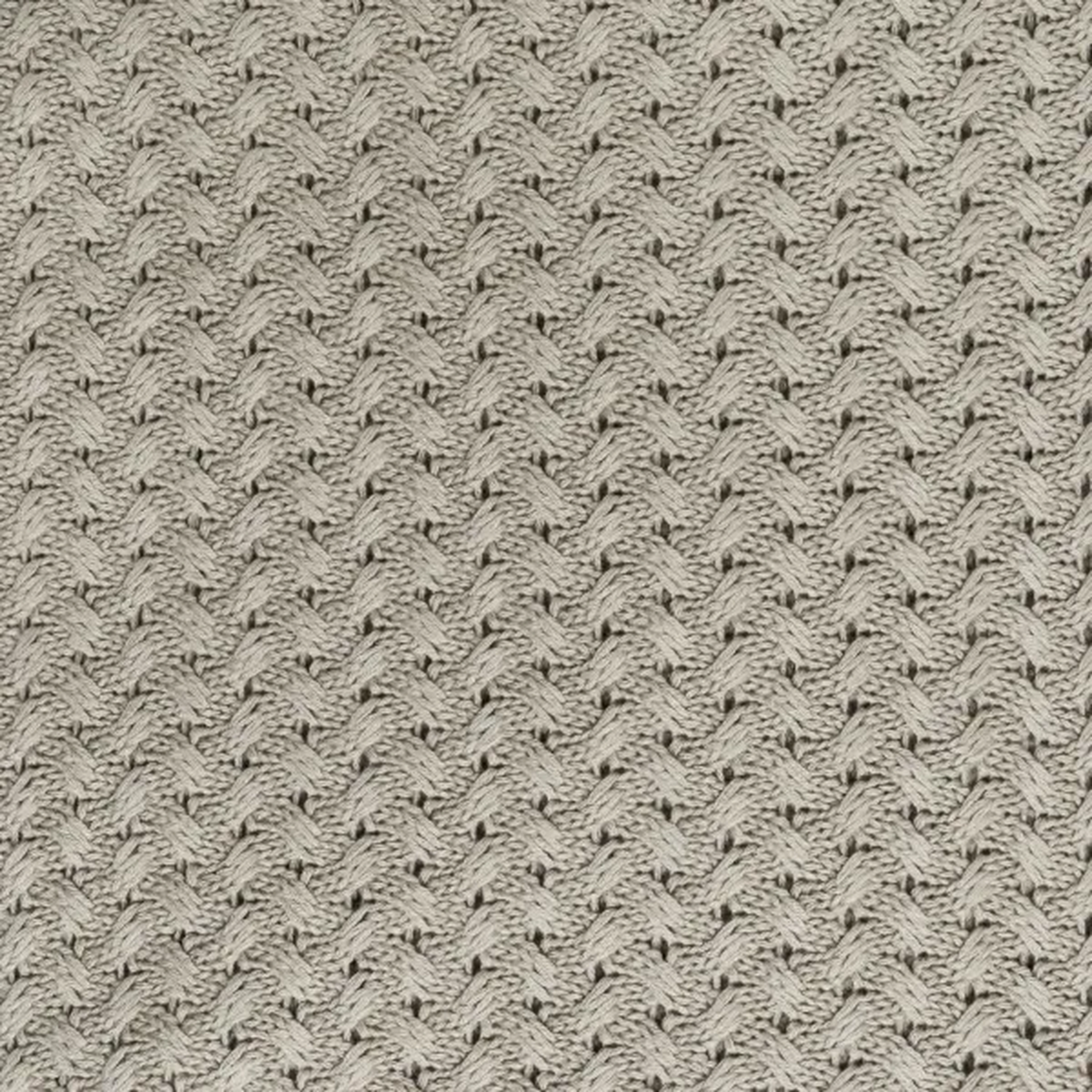 Qua Home Novah Triko Çift Kişilik Battaniye Vizon 200x220 cm