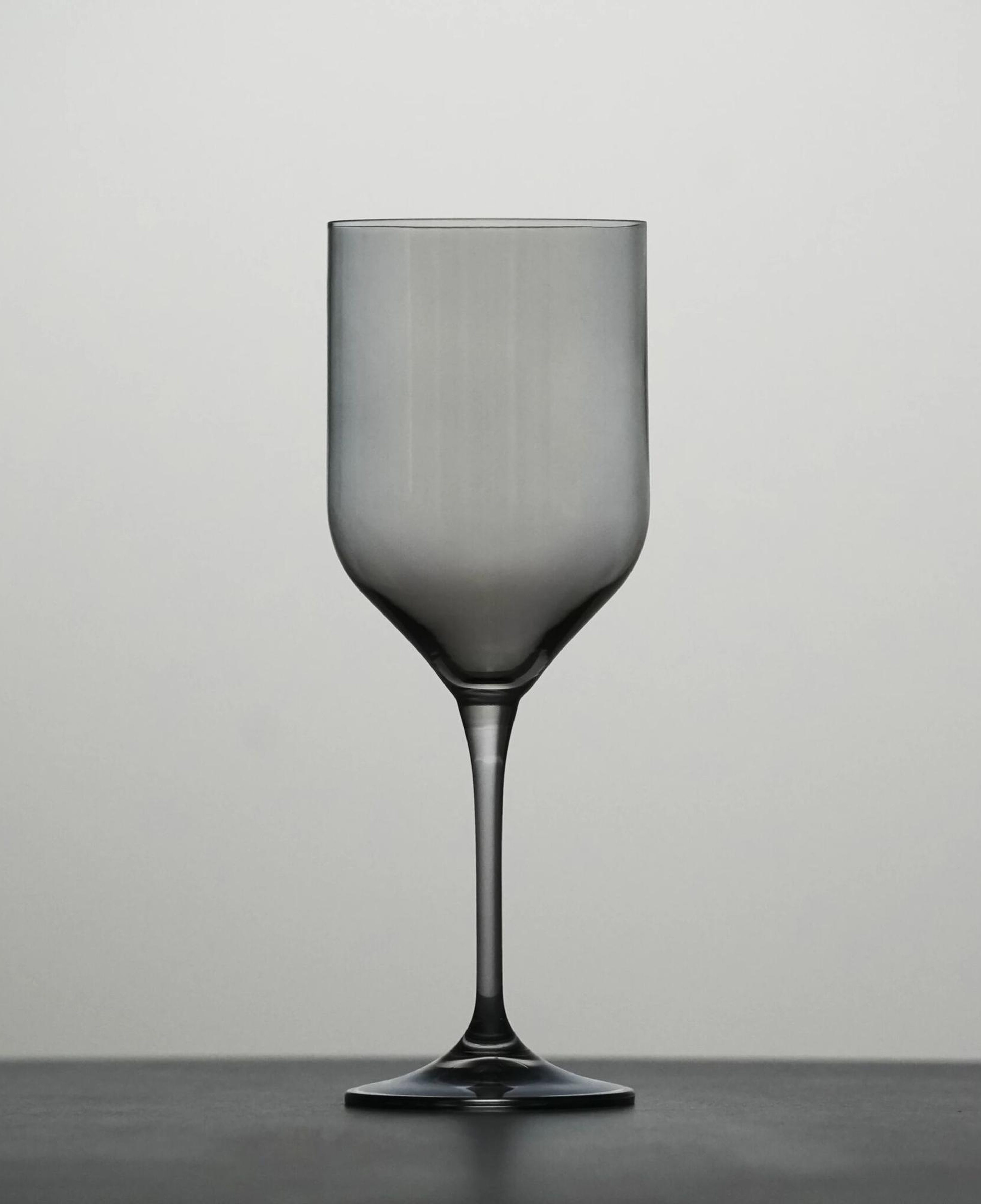 Qua Home Sunset Kristal Kırmızı Şarap Kadehi Antrasit 400 cc