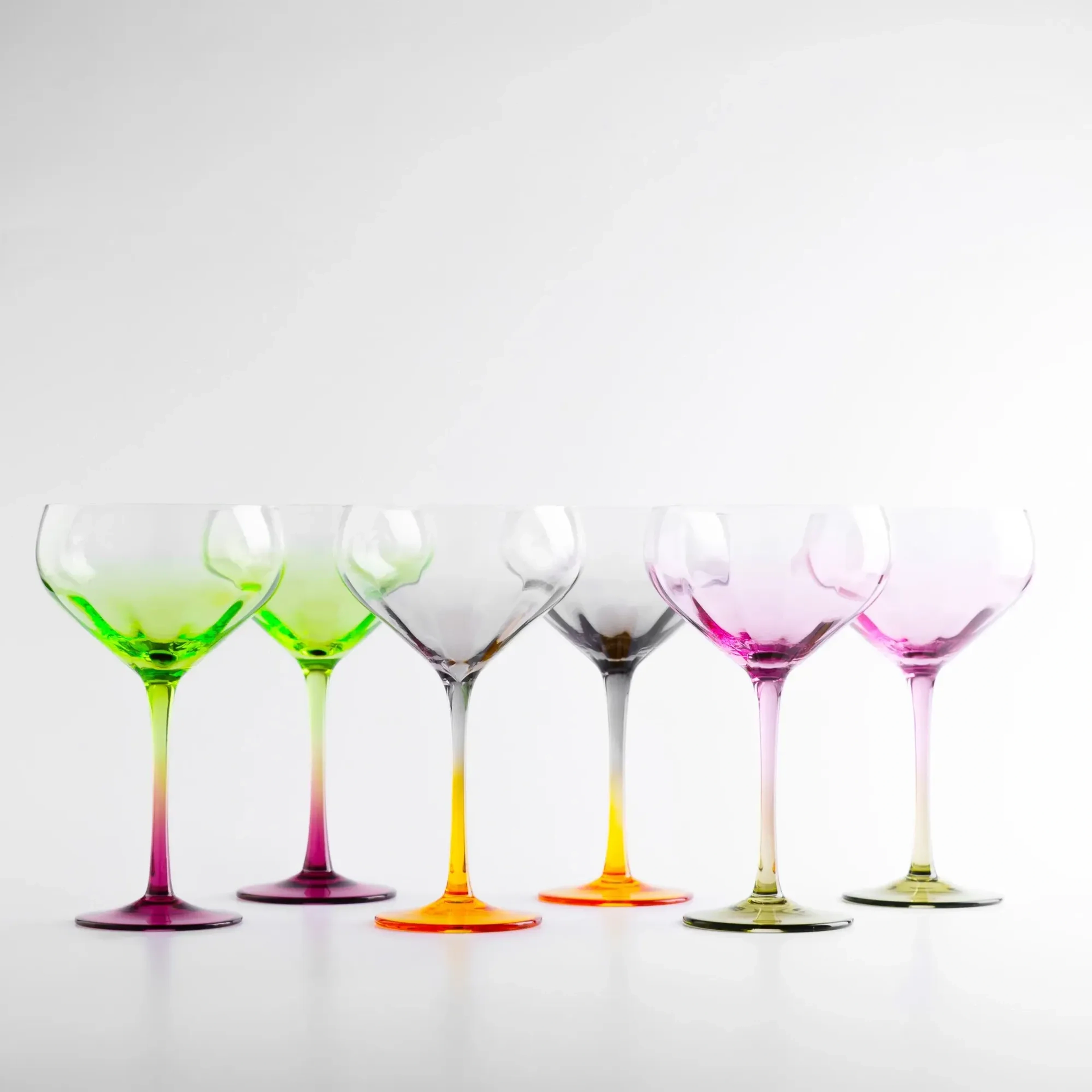 Qua Home Luc Renkli 6lı Kup Bardak 380 ml