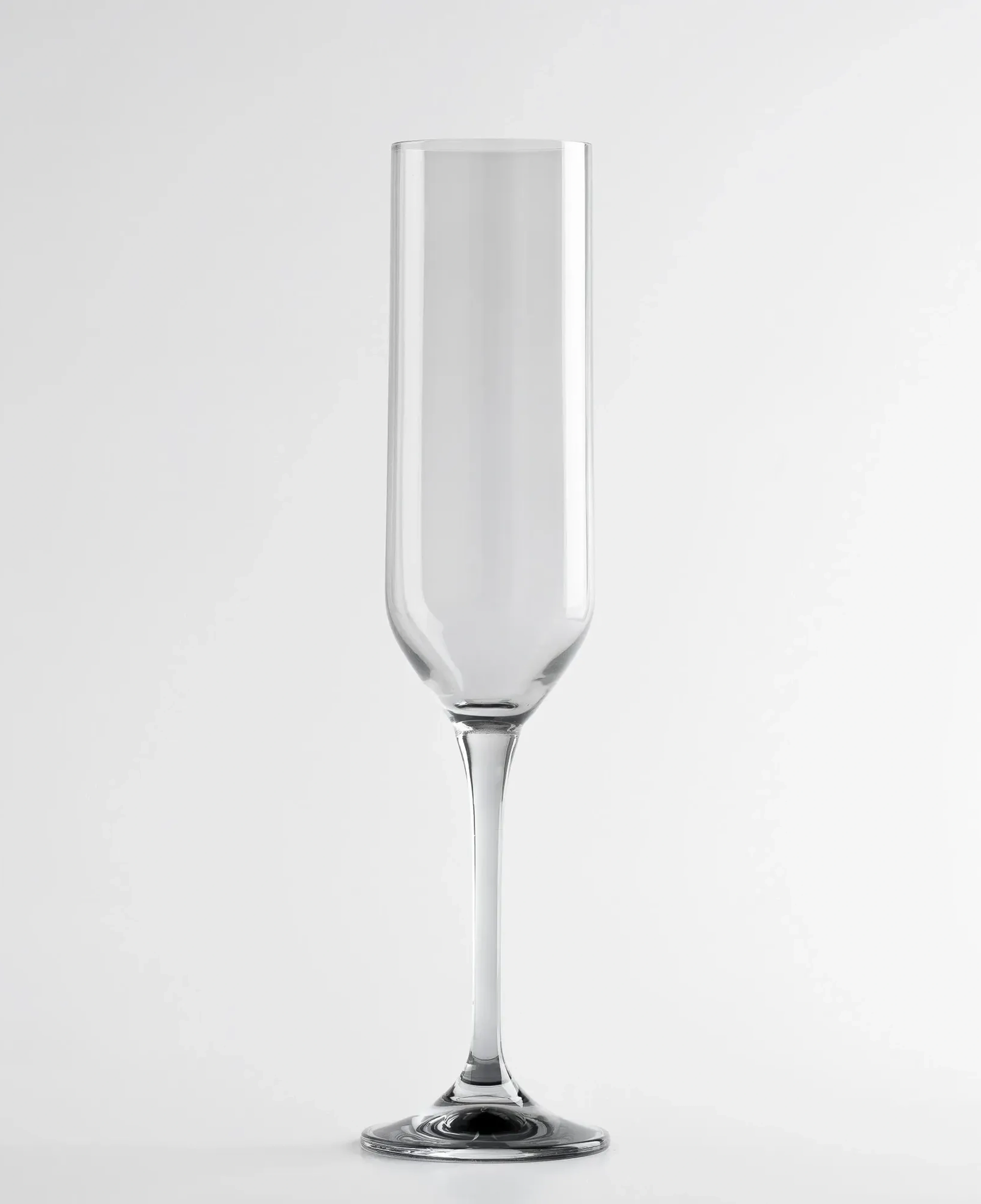 Qua Home Sunset Kristal Şampanya Kadehi Antrasit 200 cc