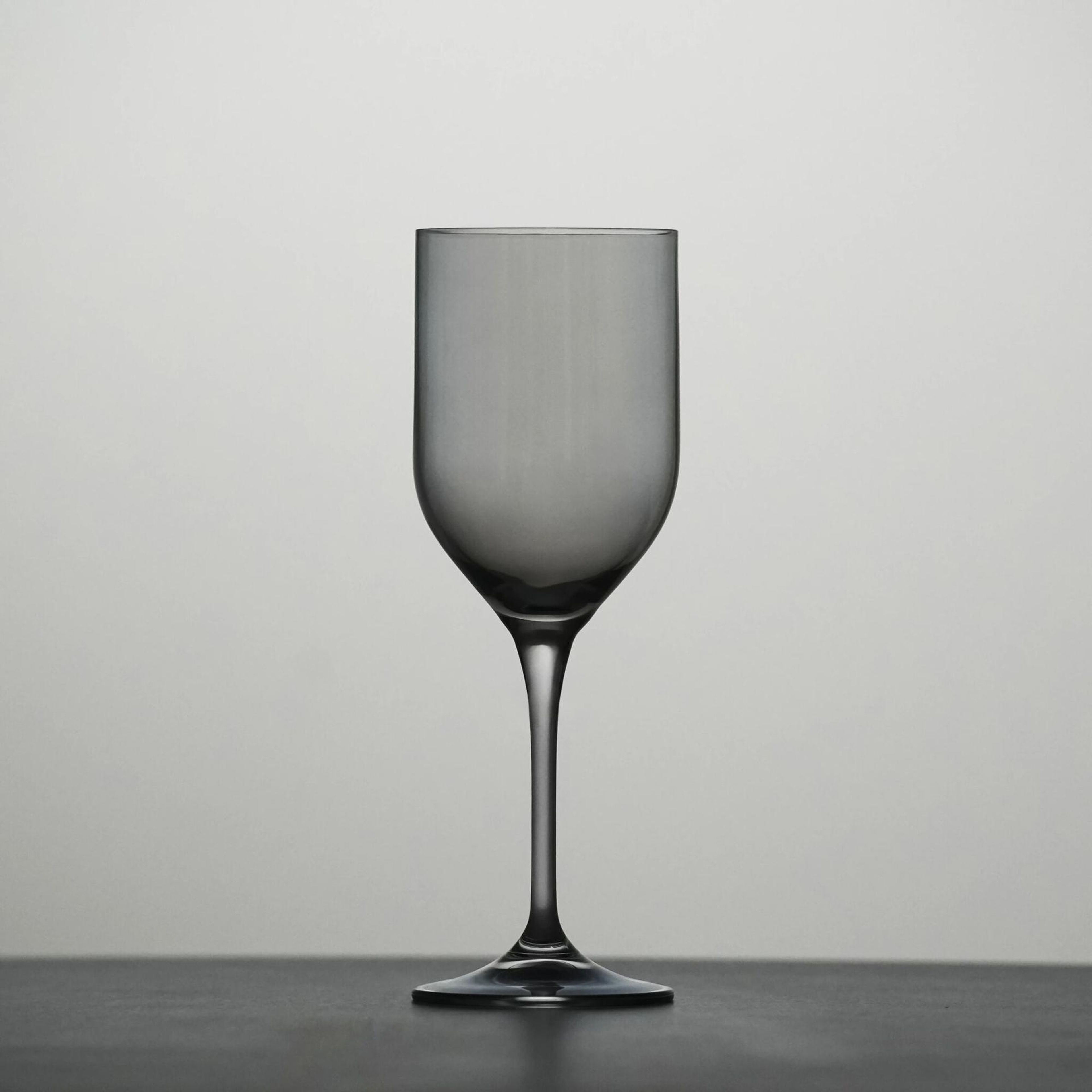 Qua Home Sunset Kristal Beyaz Şarap Kadehi Antrasit 330 cc