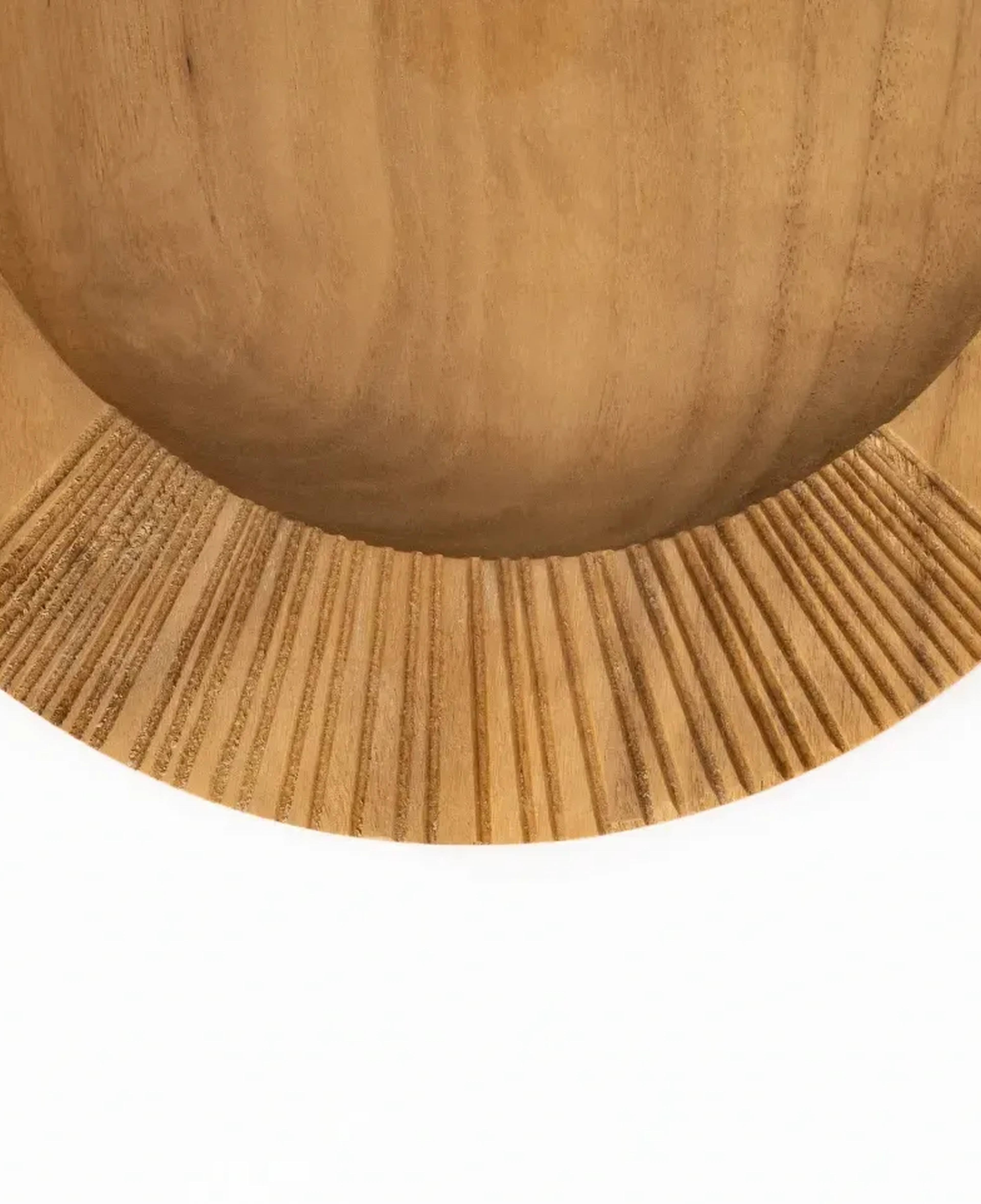 Qua Home Lyla Ceviz Ahşap Dekoratif Tabak 25x25x2.5 cm