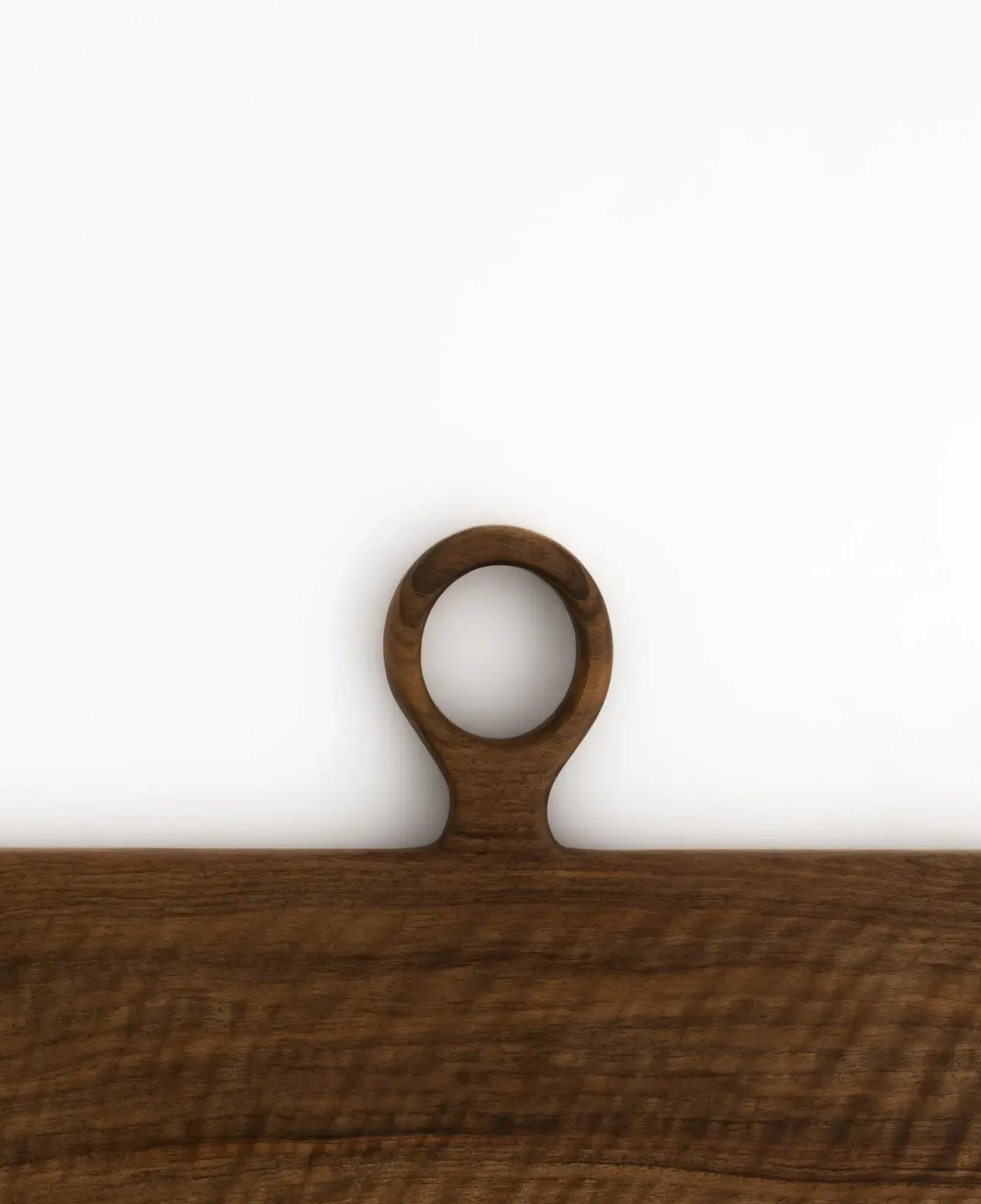 Qua Home Rox Ceviz Ahşap Kesme & Sunum Tahtası 50x21x1.8 cm