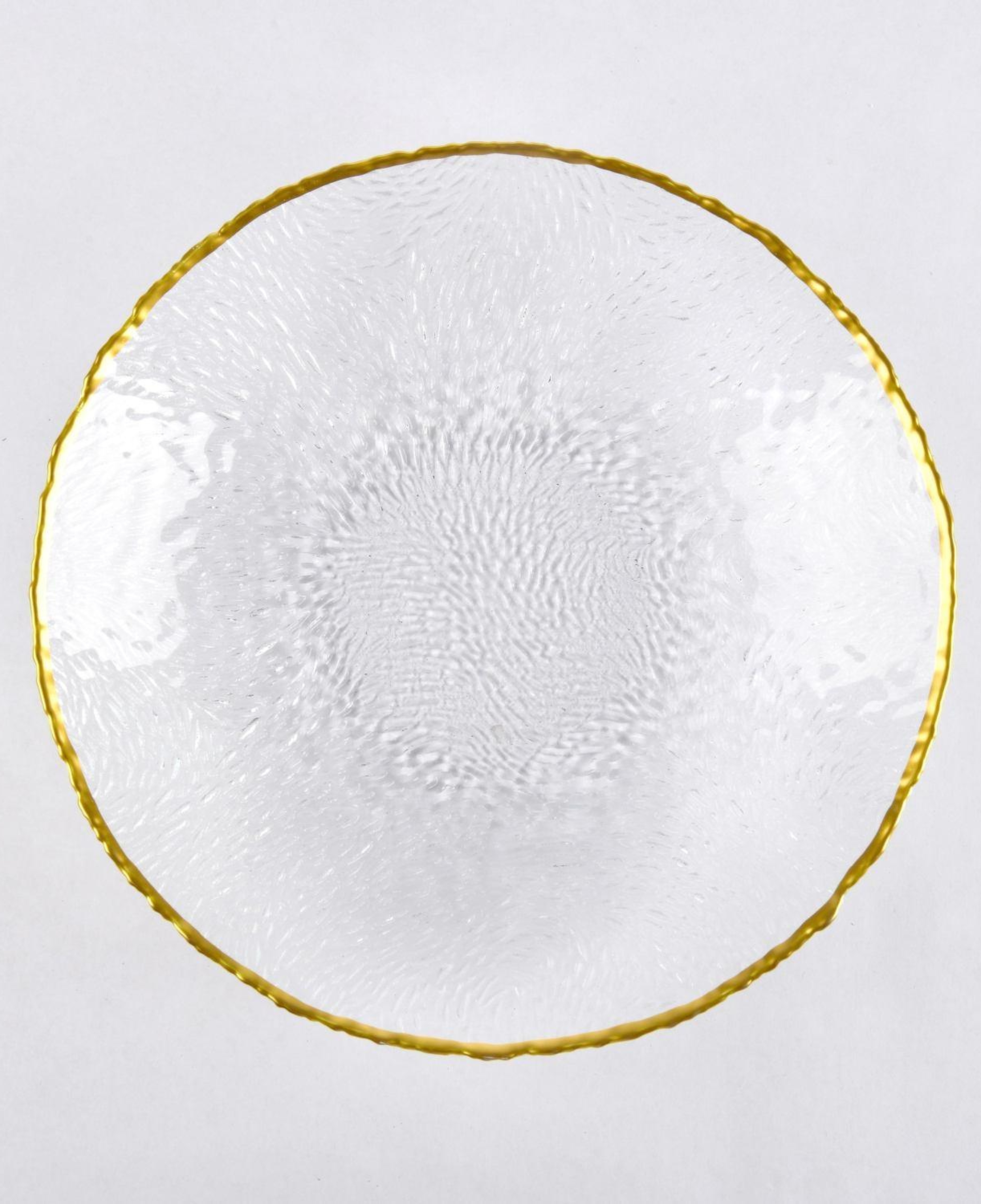 Qua Home Neva Gold Detaylı Çukur Tabak 20,4 cm