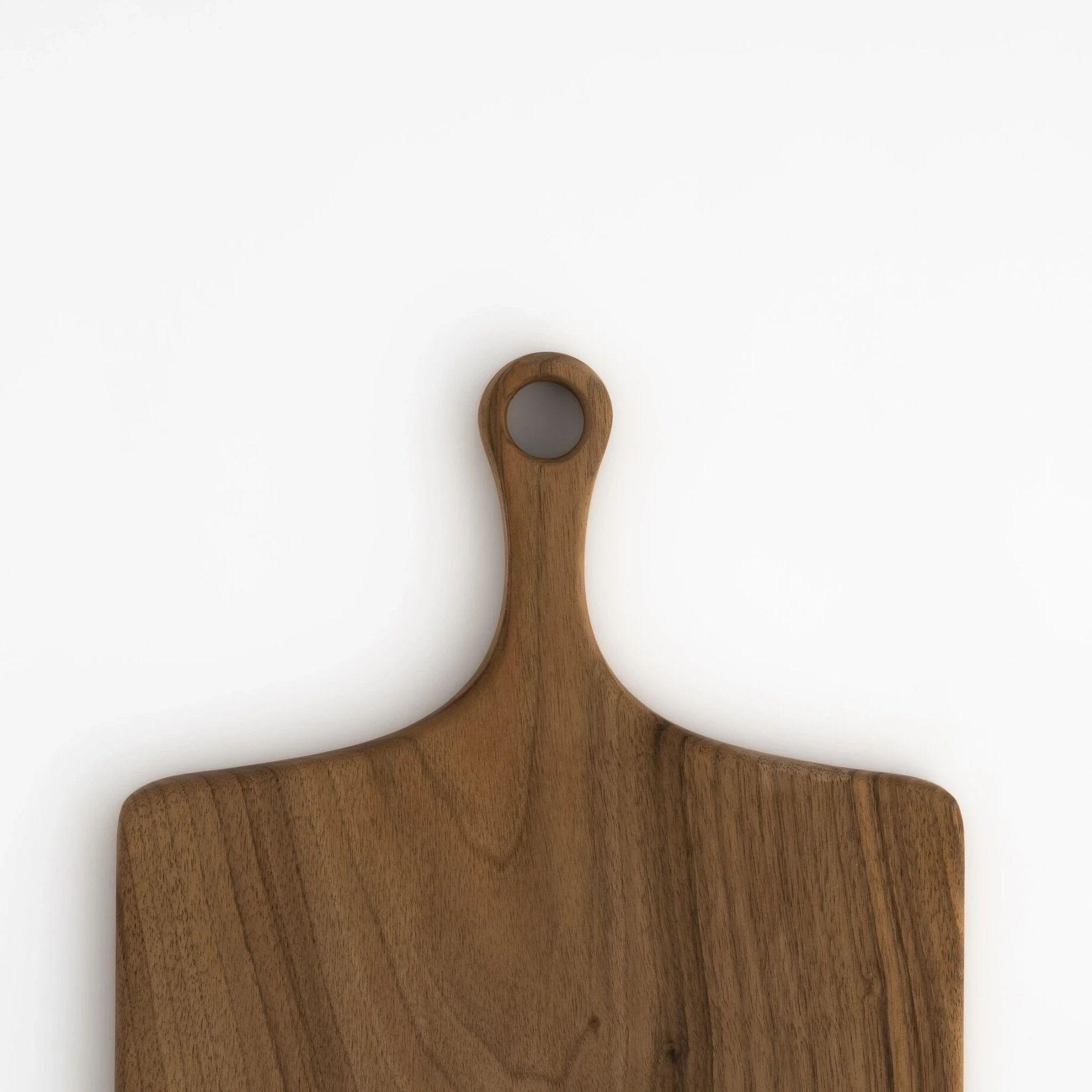 Qua Home Ira Ceviz Ahşap Kesme & Sunum Tahtası 44x25x1.8 cm