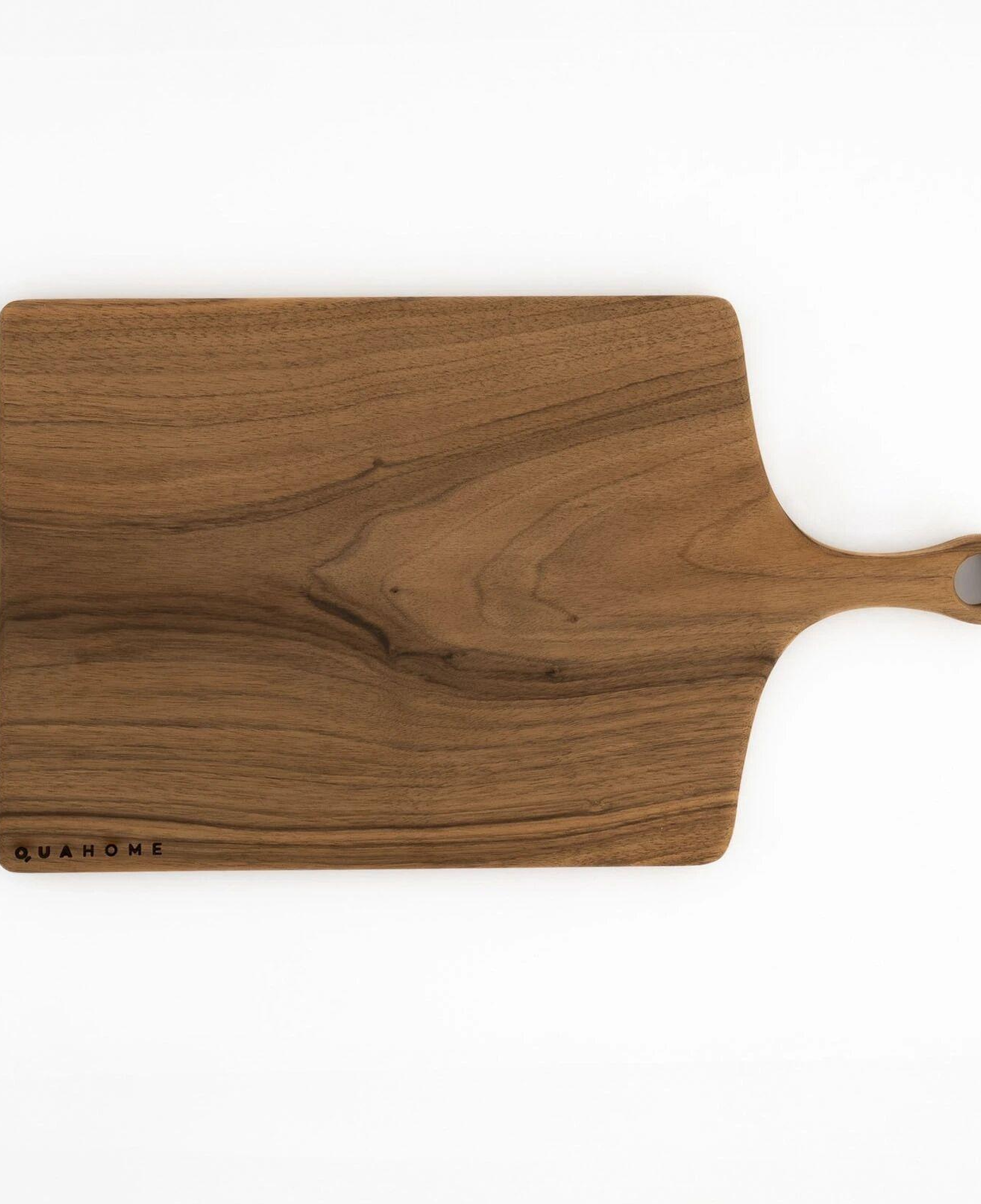 Qua Home Ira Ceviz Ahşap Kesme & Sunum Tahtası 44x25x1.8 cm