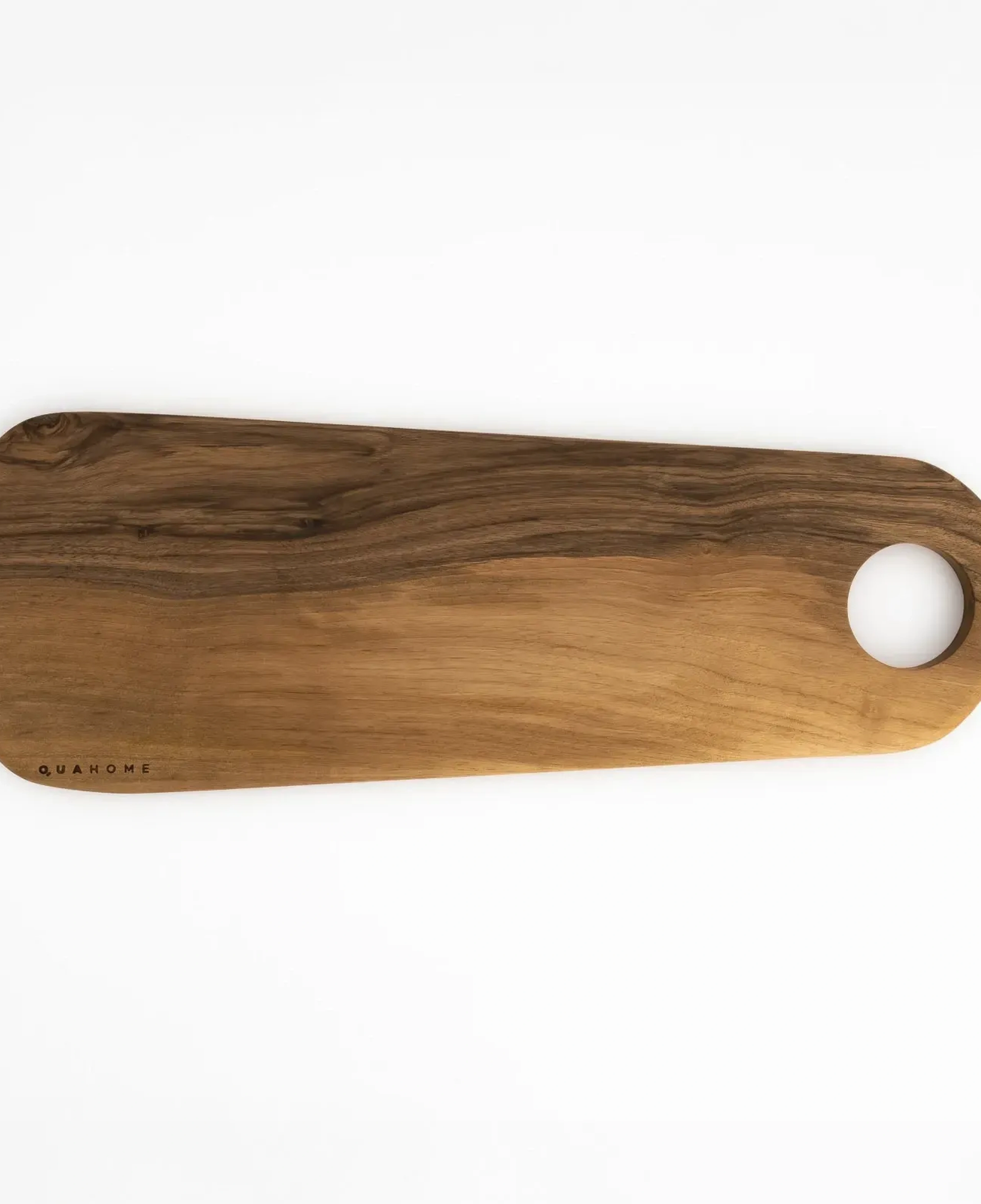 Qua Home Vivi Ceviz Ahşap Kesme & Sunum Tahtası 60x21,5x1.8 cm