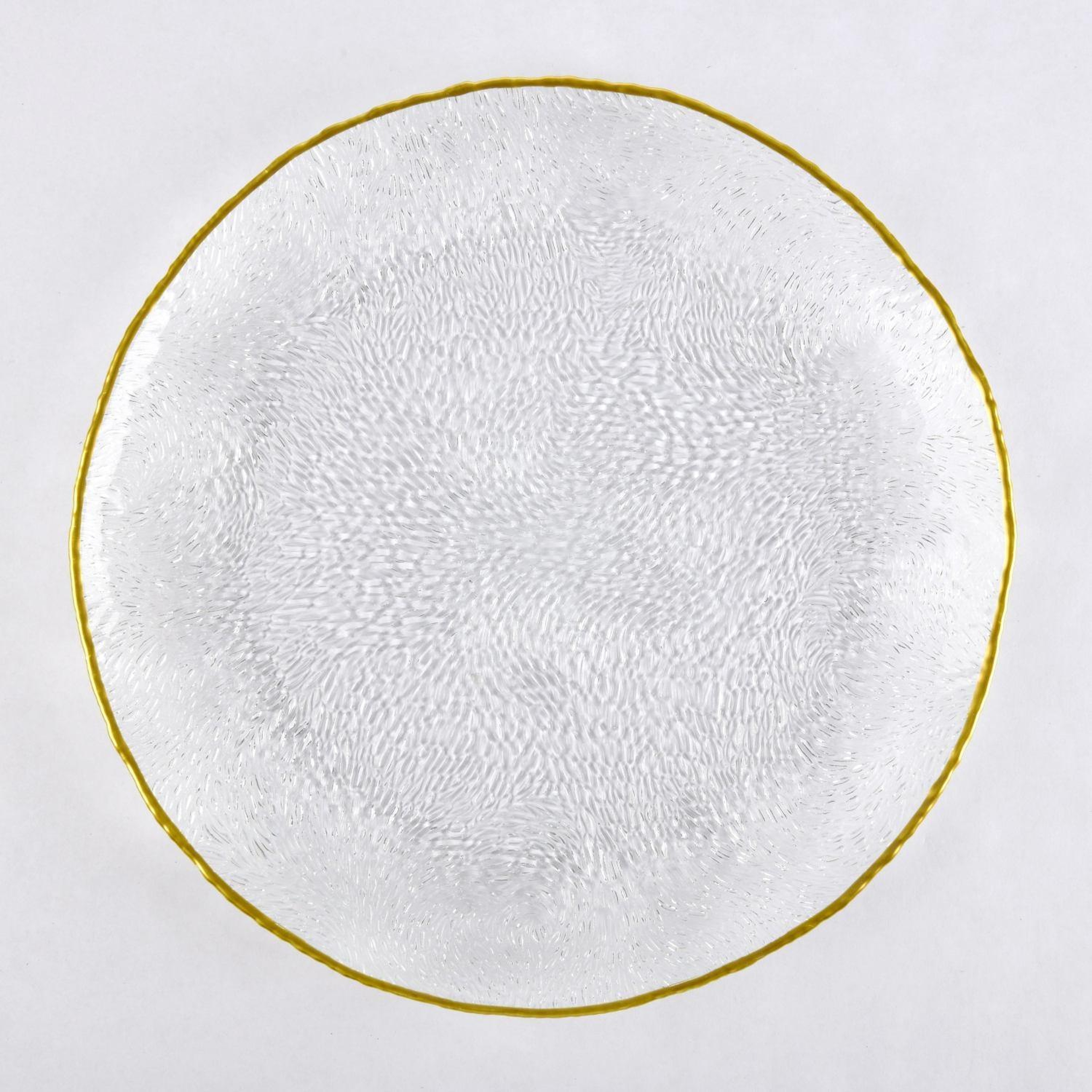 Qua Home Neva Gold Detaylı Servis Tabağı 28 cm