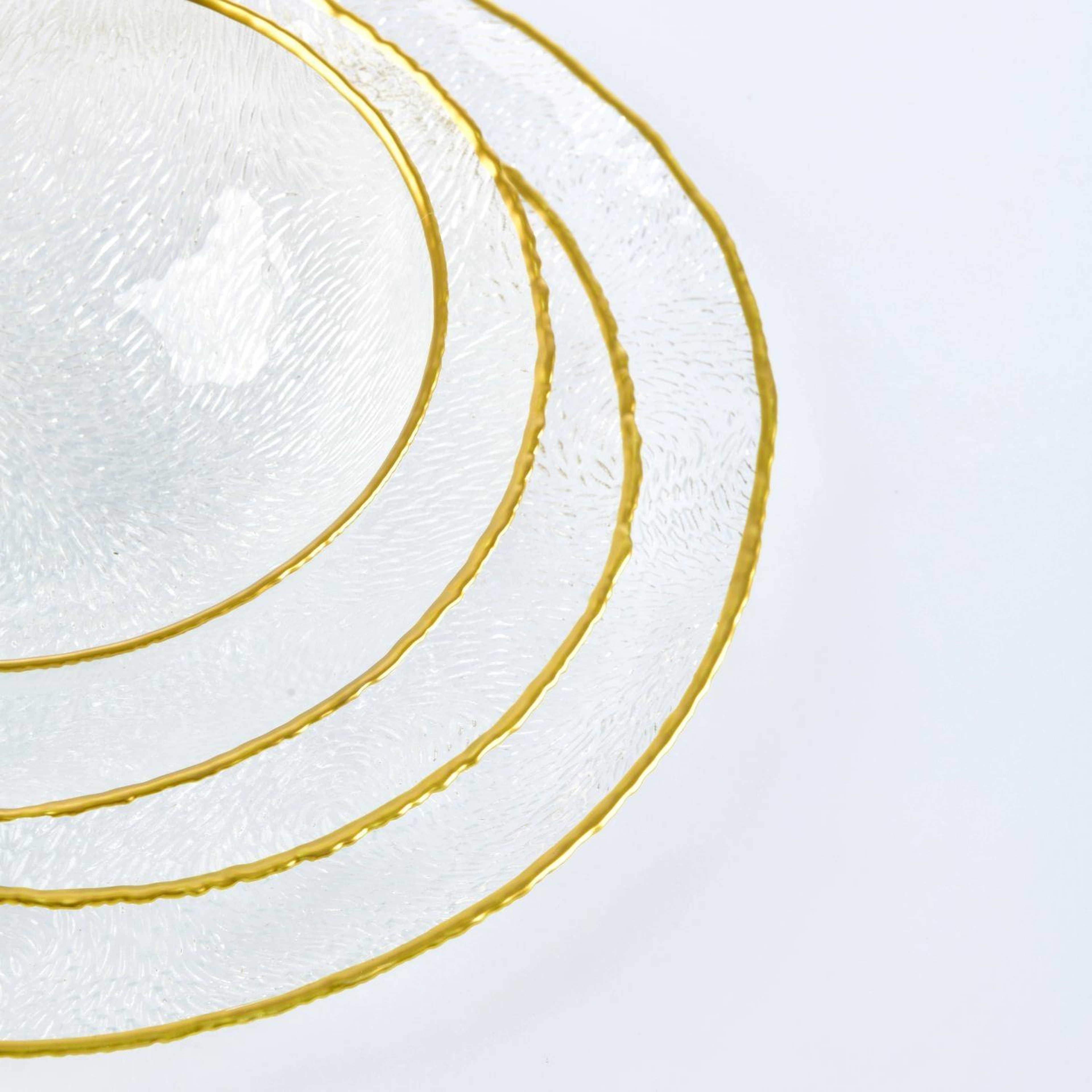 Qua Home Neva Gold Detaylı Servis Tabağı 28 cm