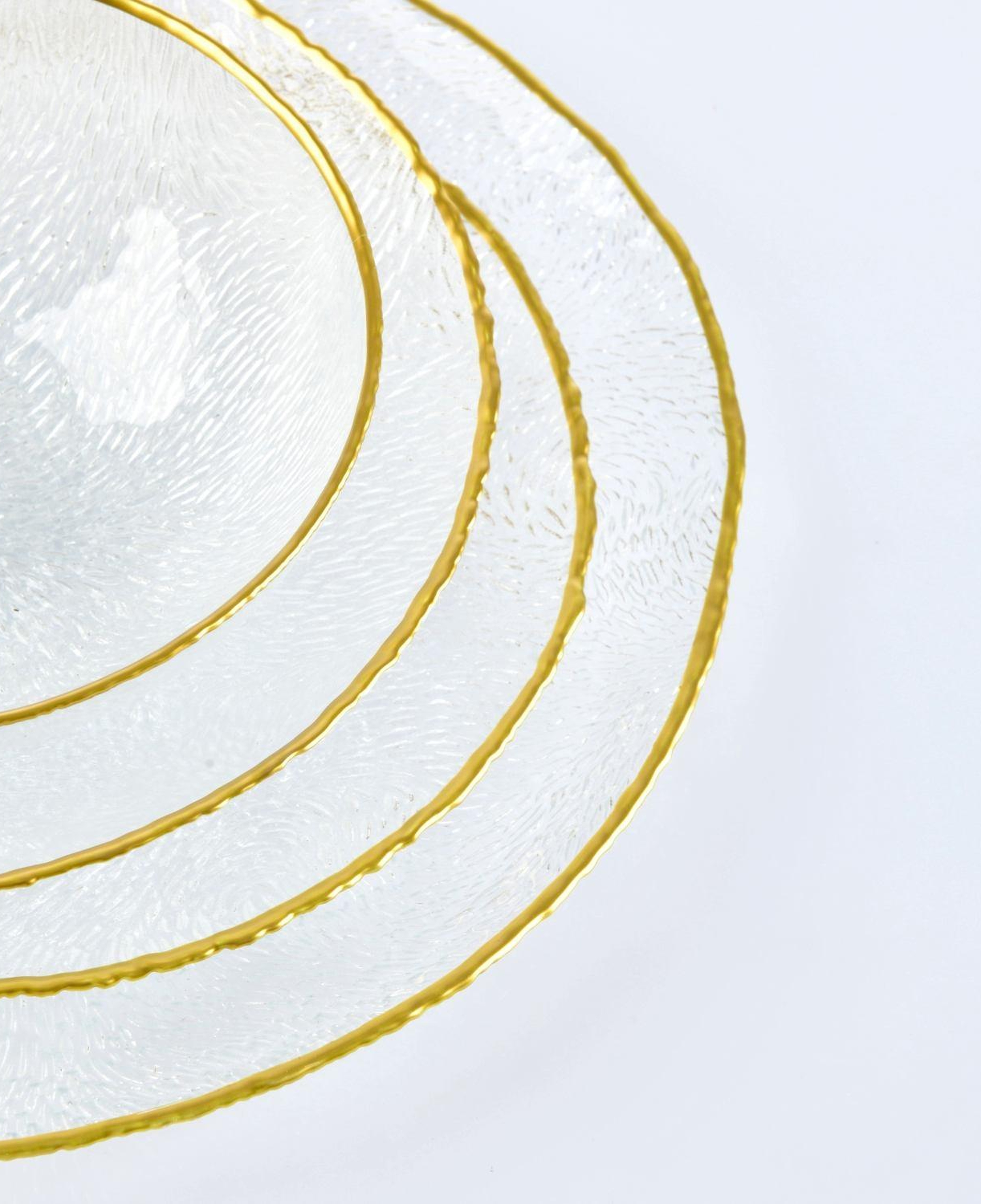 Qua Home Neva Gold Detaylı Servis Tabağı 28 cm