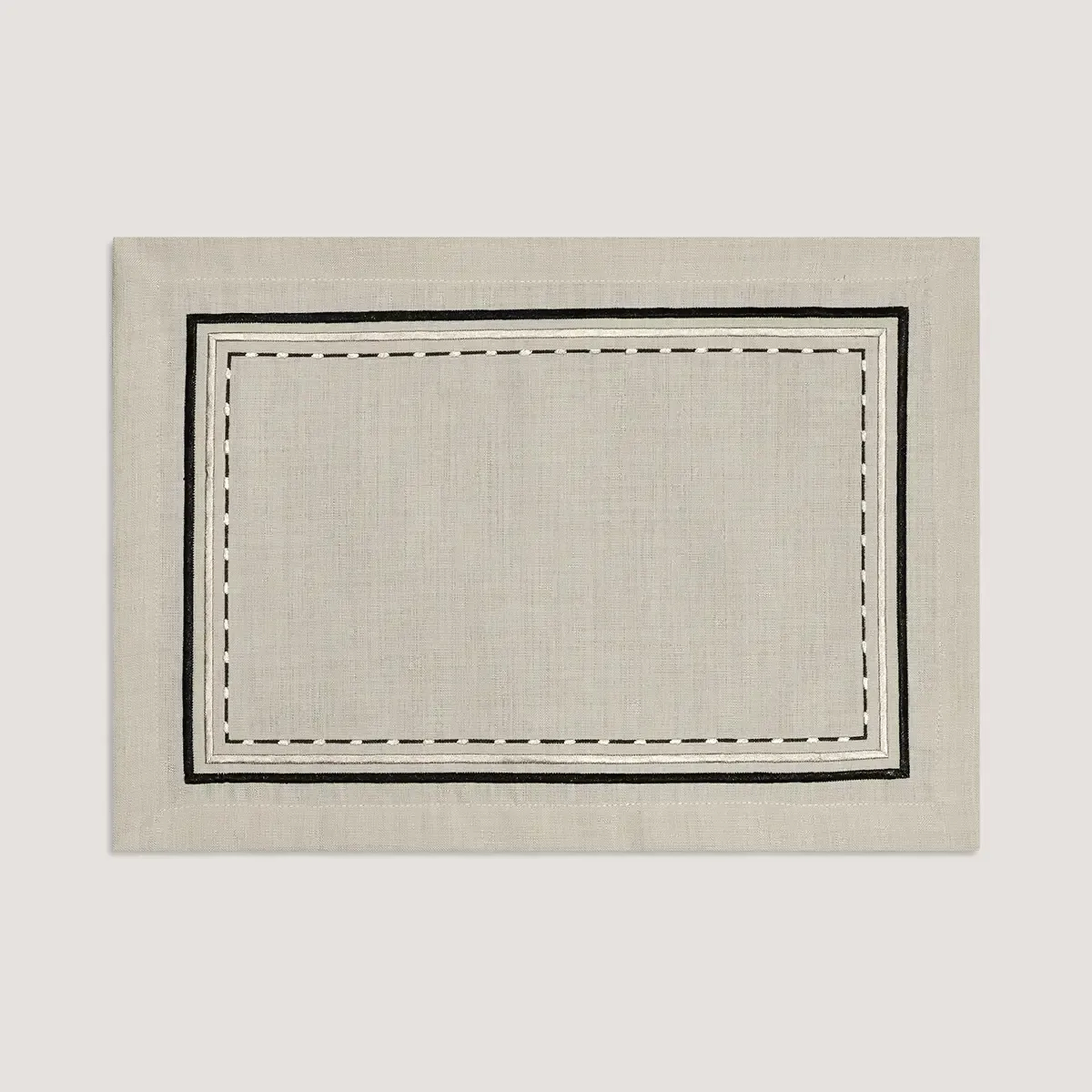 Qua Home Sahara Amerikan Servis Bej Mavi 35x50 cm