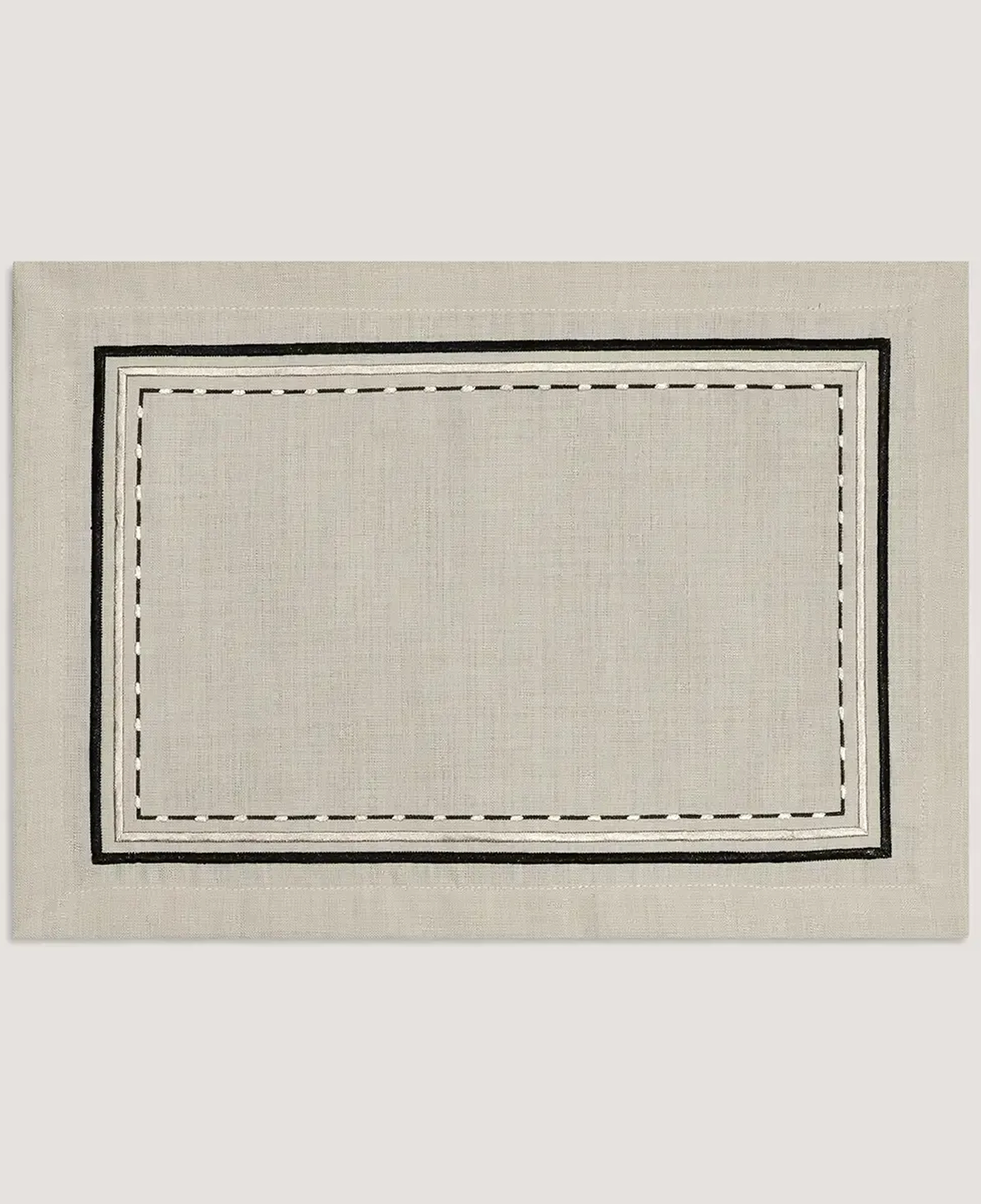 Qua Home Sahara Amerikan Servis Bej Mavi 35x50 cm