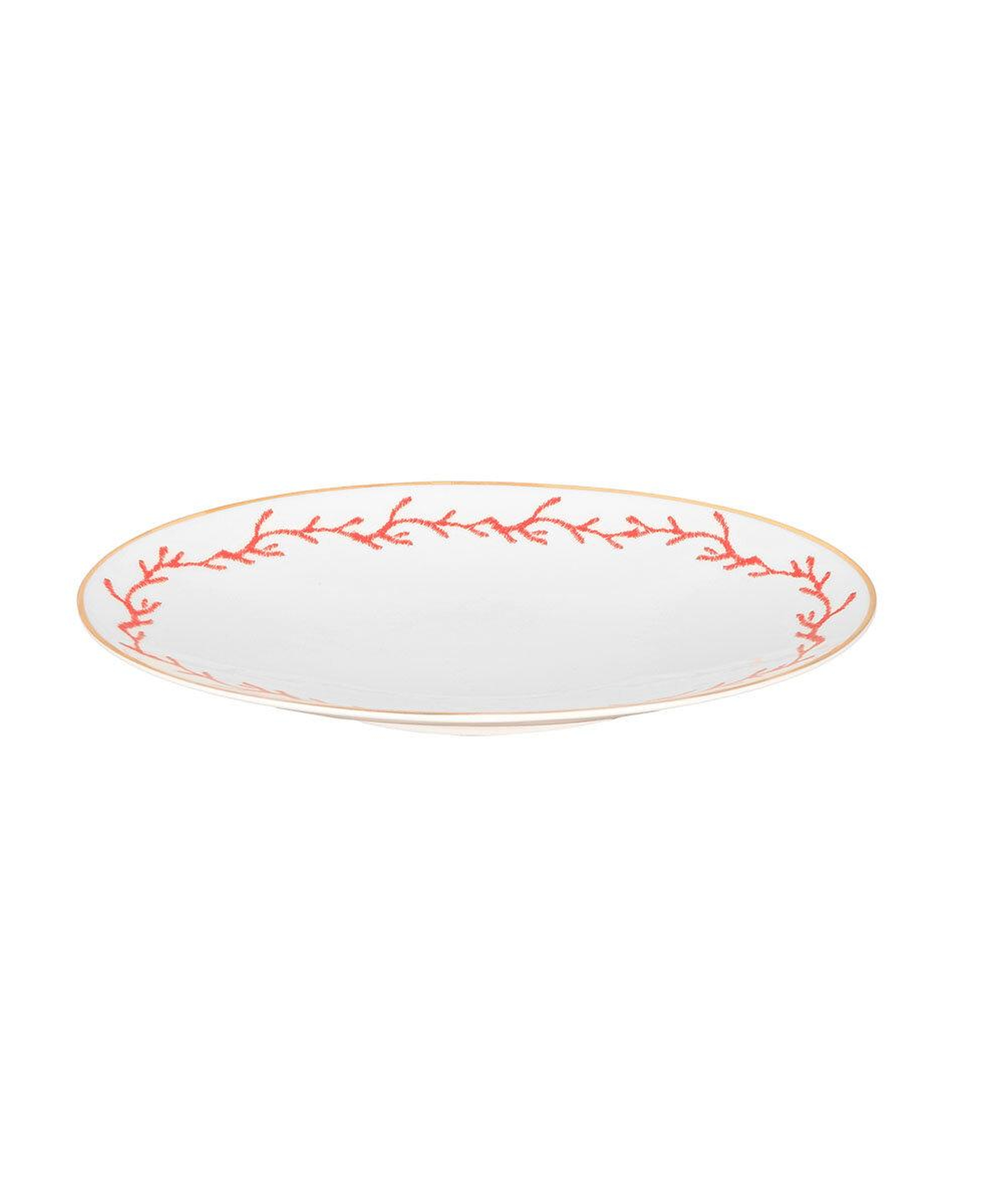 Qua Home Red Deep Kayık Tabak 24 Cm