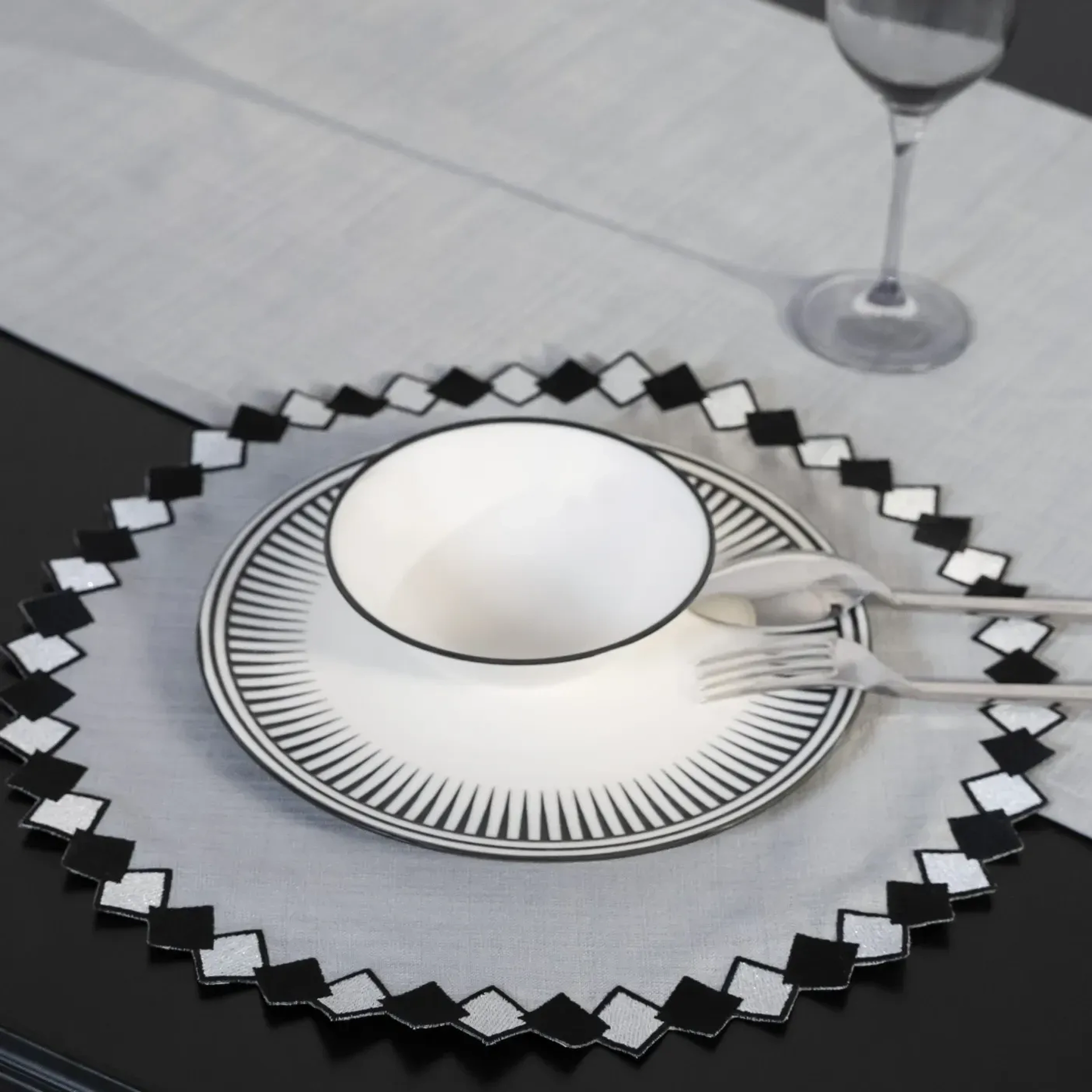 Qua Home Matilda Amerikan Servis Gri