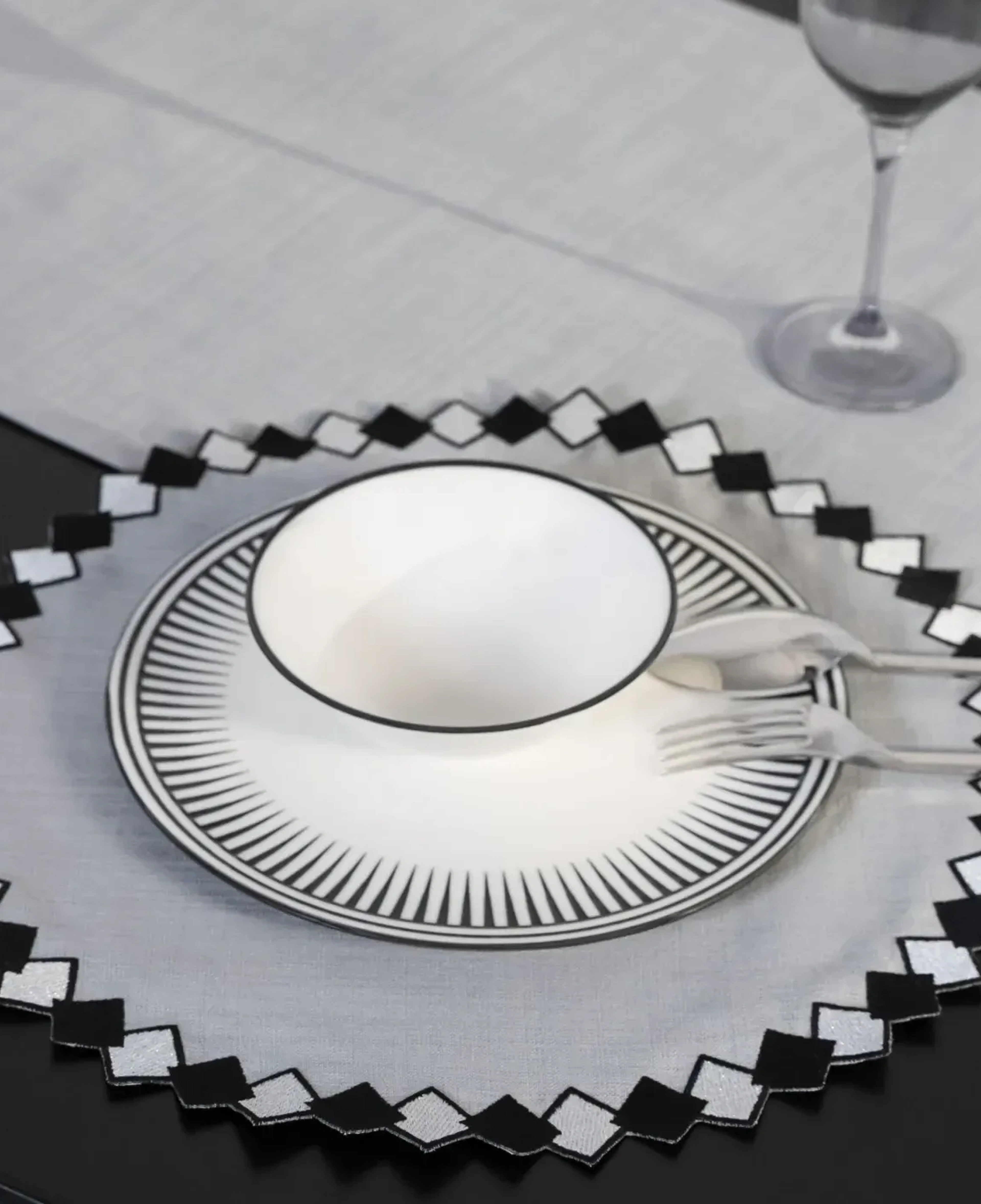 Qua Home Matilda Amerikan Servis Gri