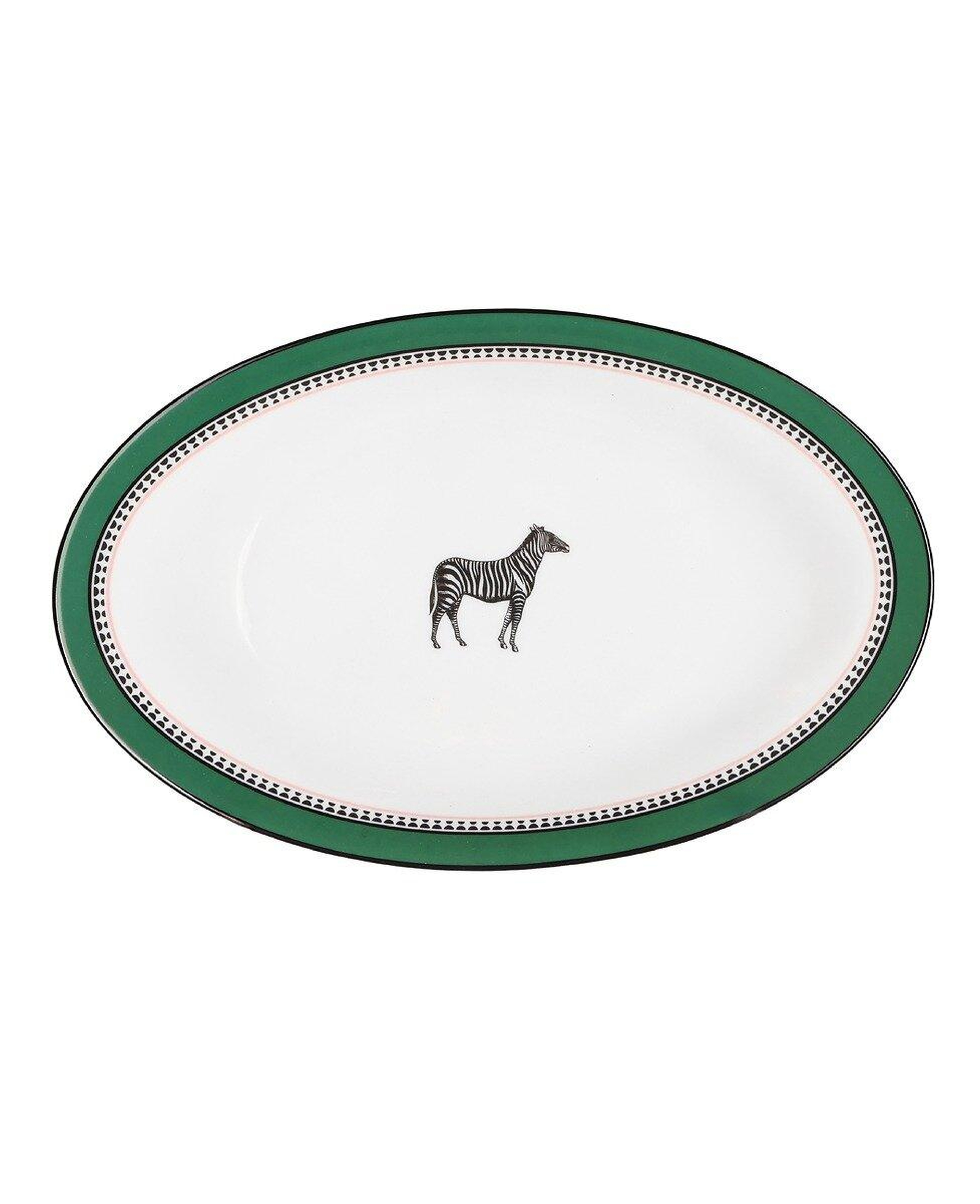 Qua Home Jungle Muse Kayık Tabak 27 Cm