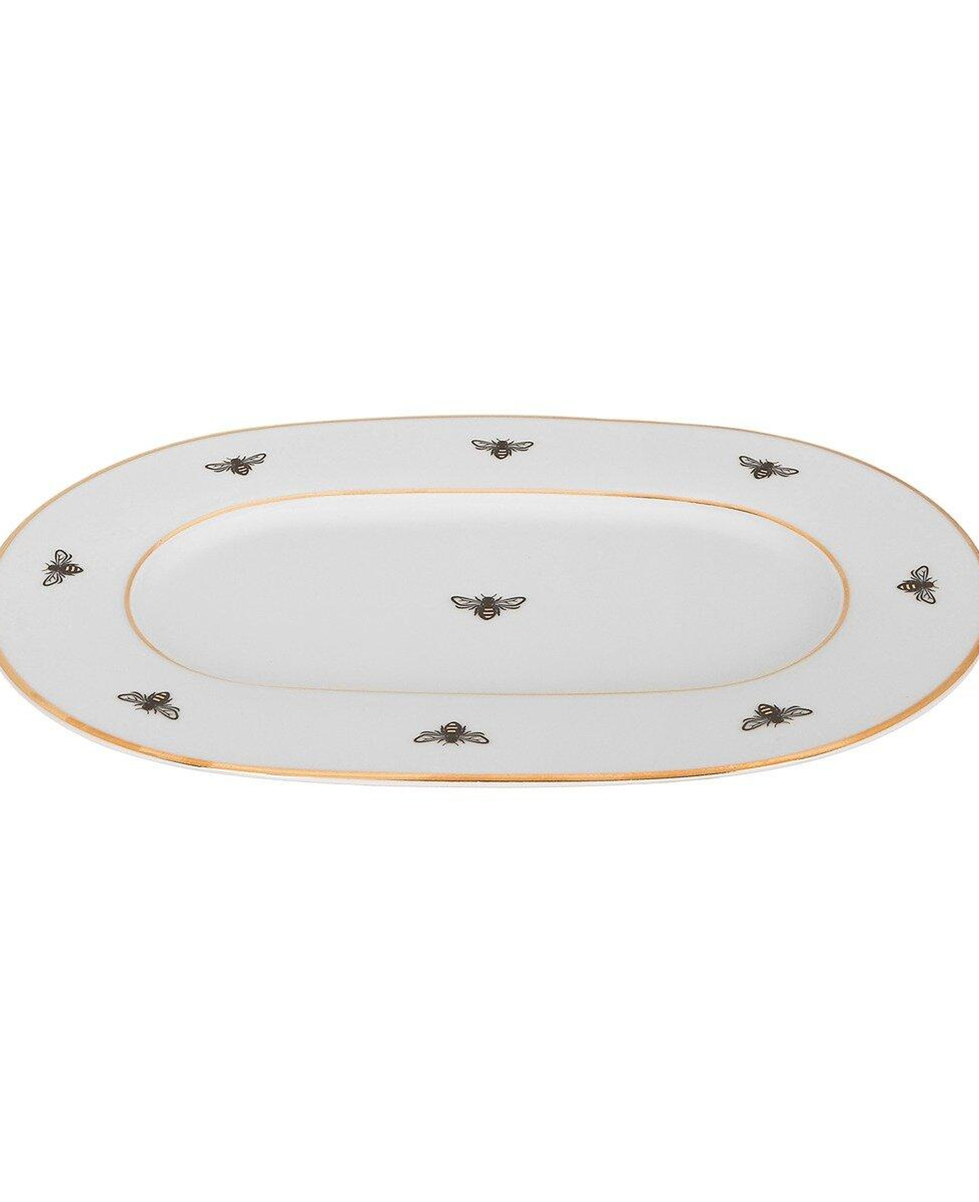 Qua Home Bee Royal Kayık Tabak 27 cm