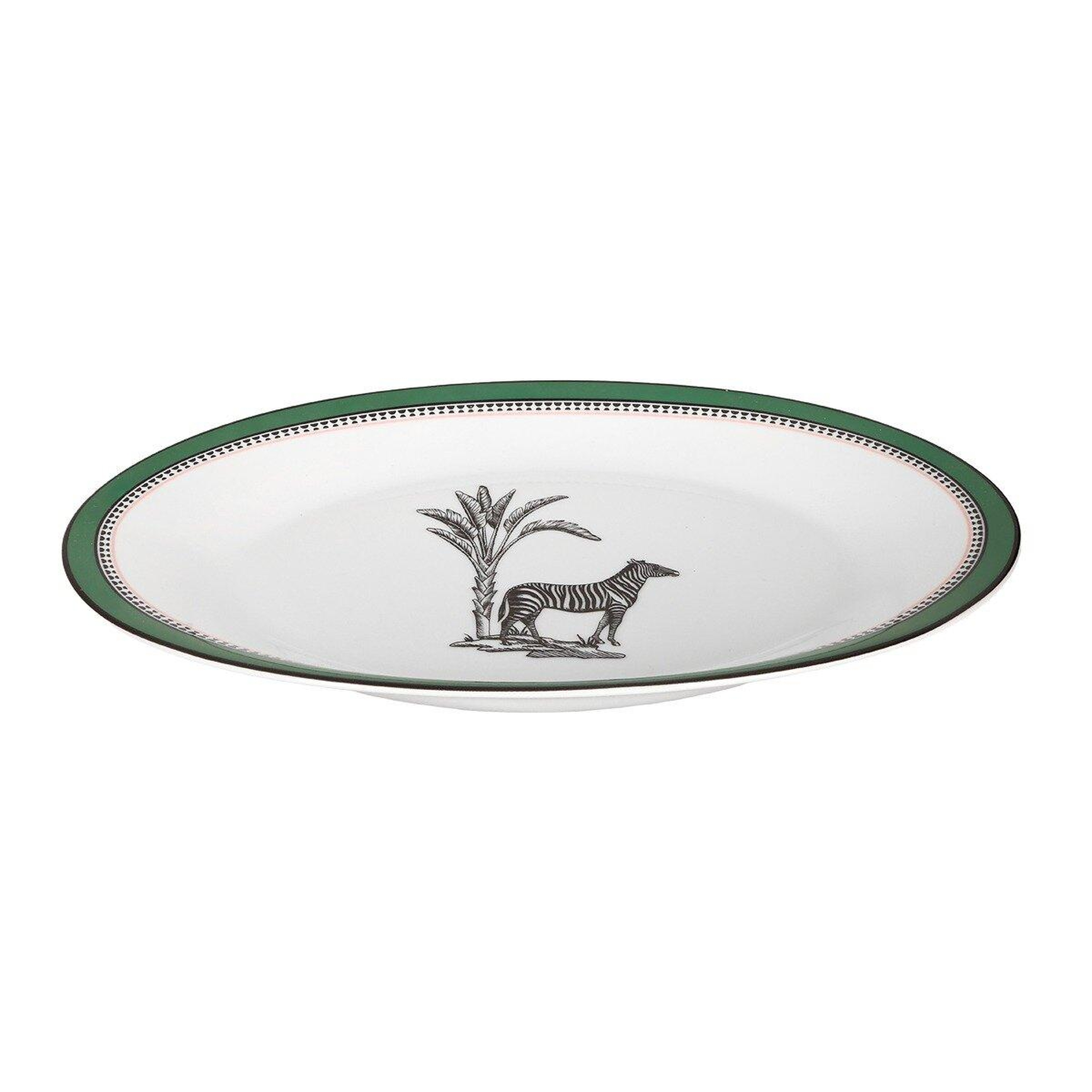 Qua Home Jungle Muse Kayık Tabak 32 Cm