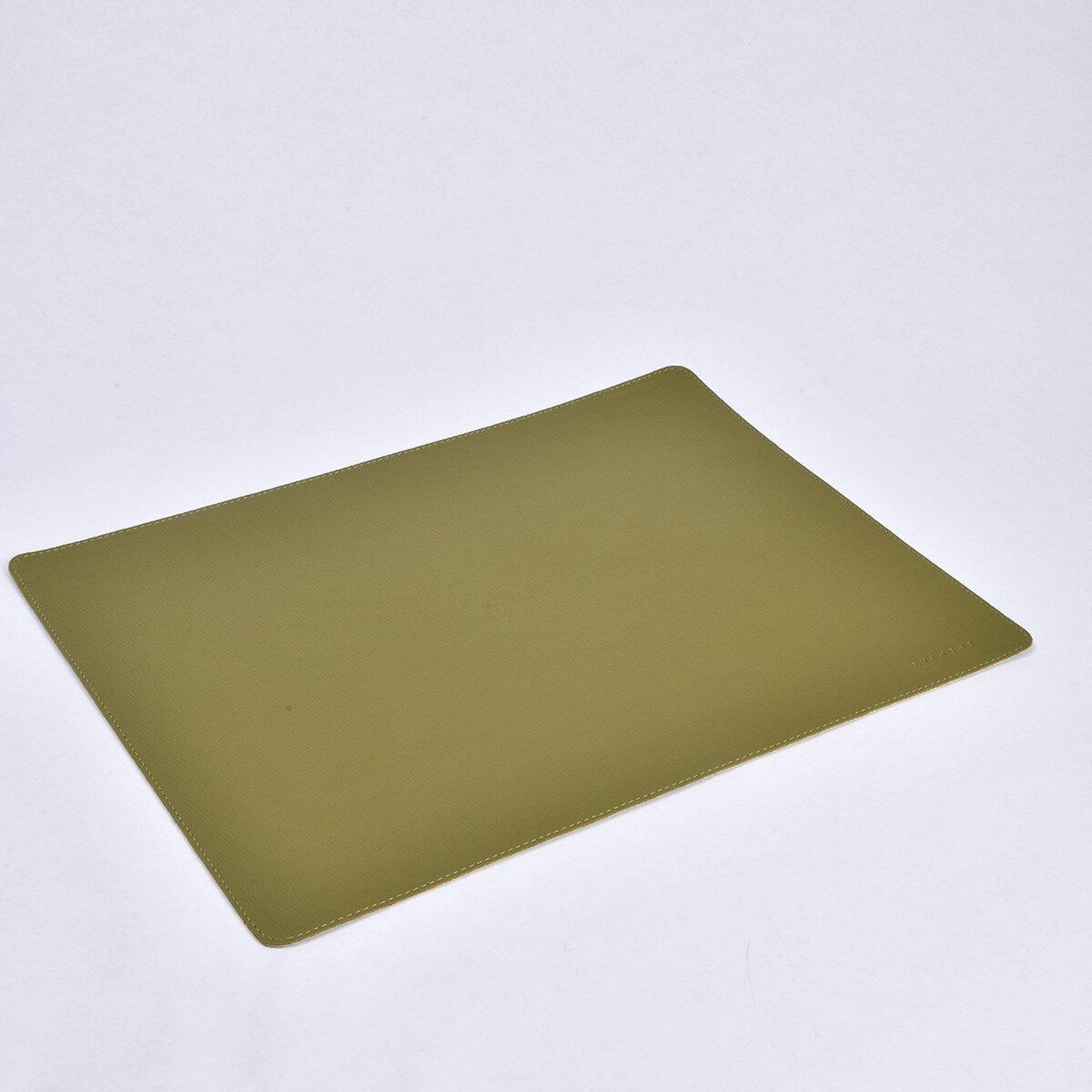 Qua Home Jules Çift Renkli Amerikan Servis Bej Yeşil 44x32,5 Cm