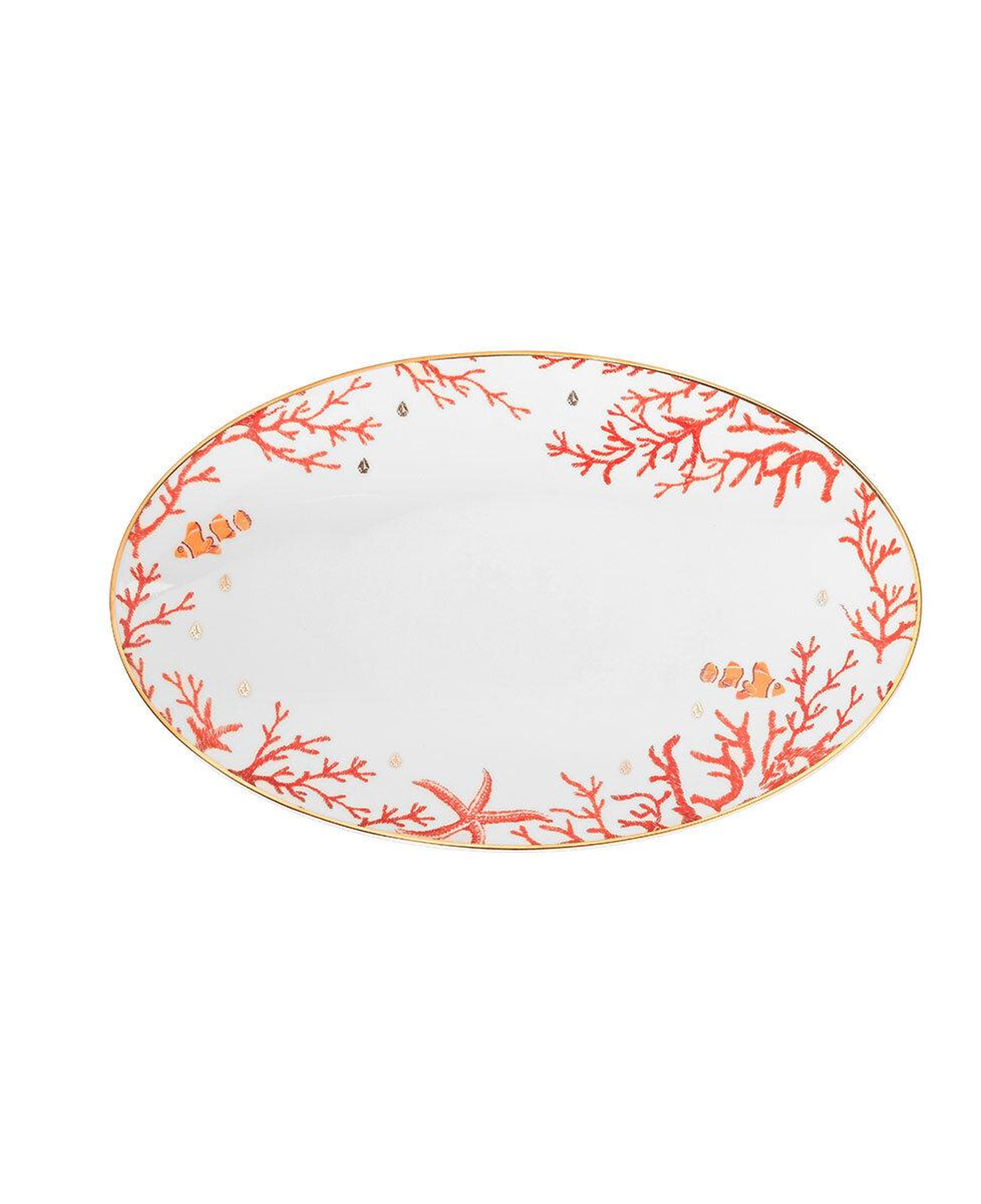 Qua Home Red Deep Kayık Tabak 32 Cm