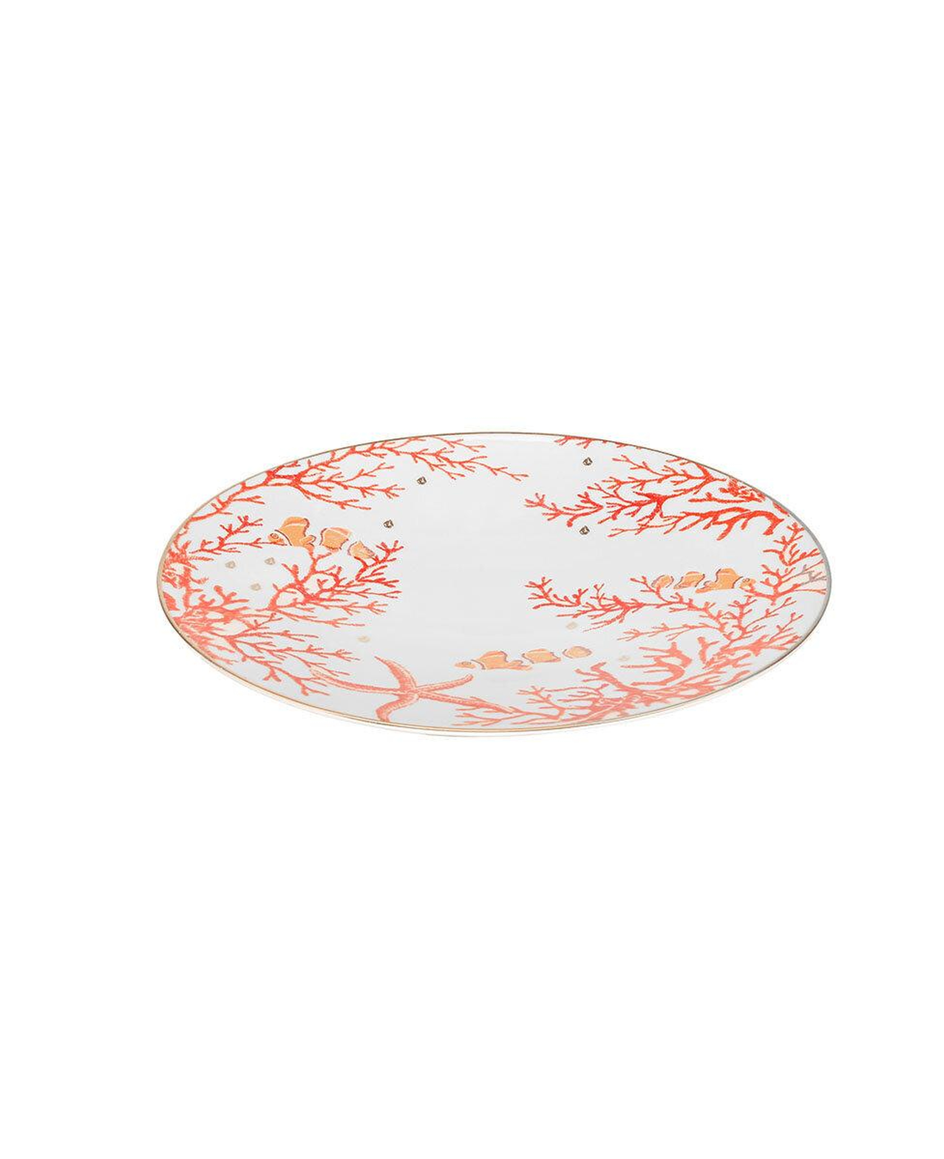 Qua Home Red Deep Servis Tabağı 27 Cm