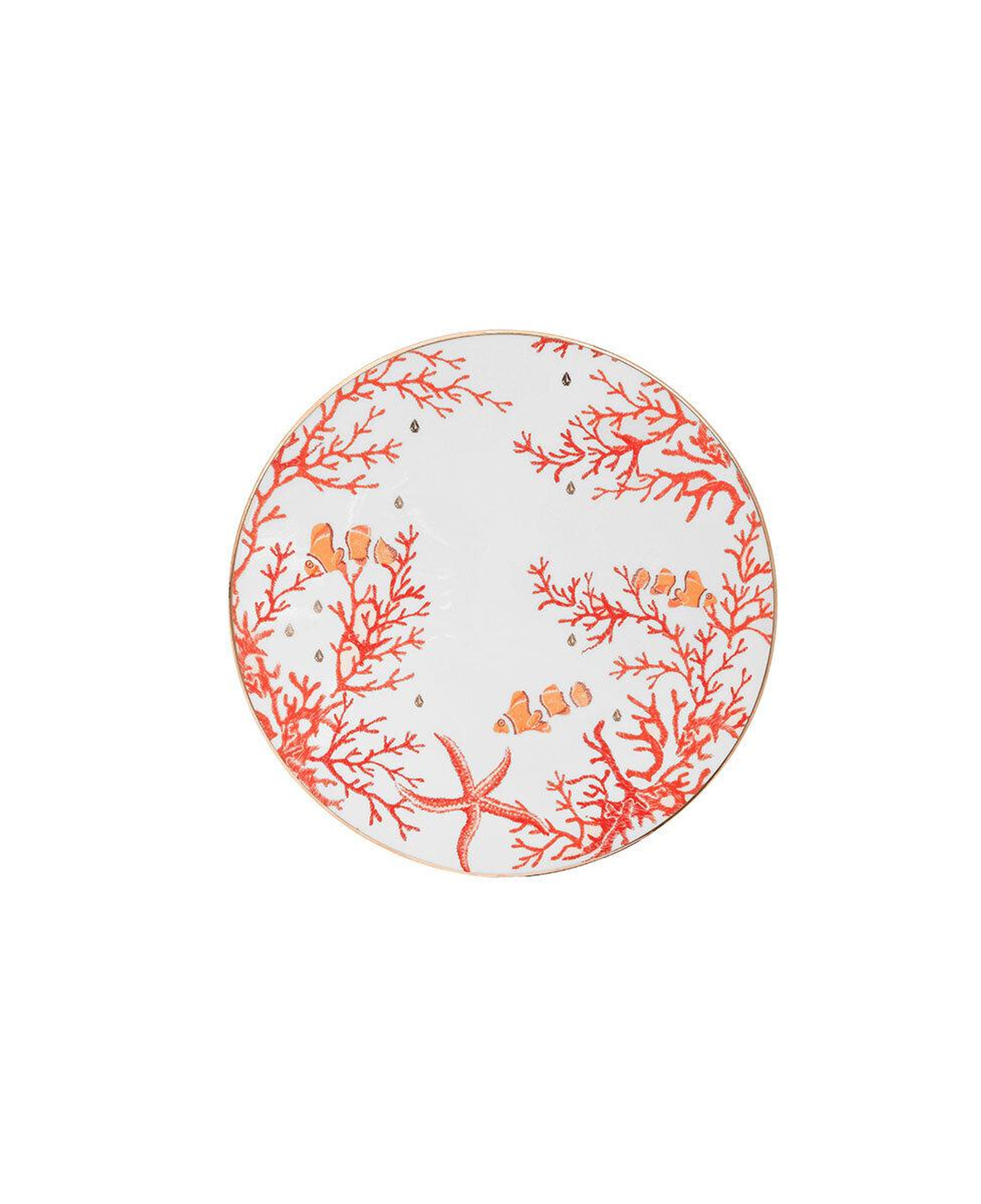 Qua Home Red Deep Servis Tabağı 27 Cm