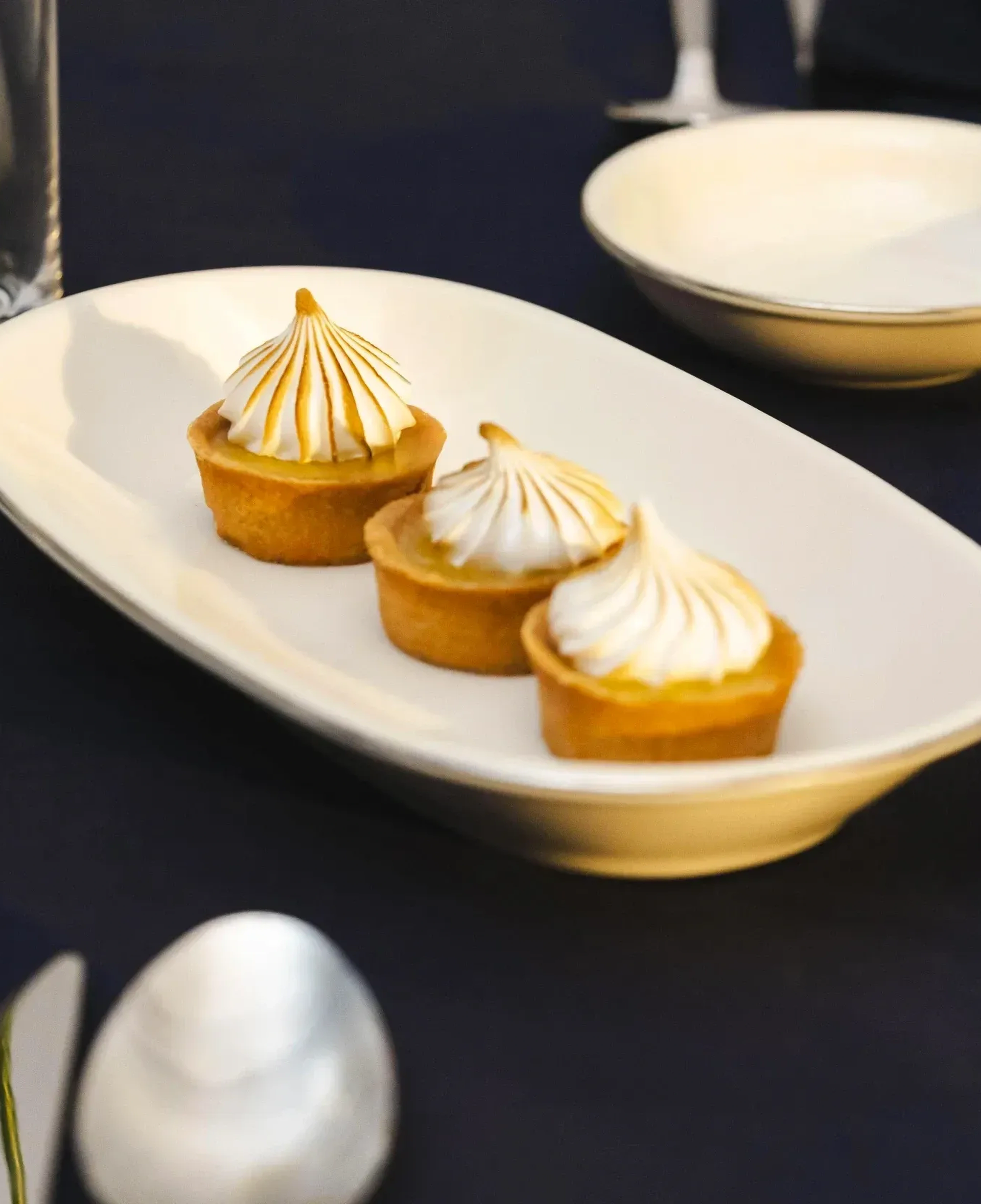 Qua Home Elias Platin Kayık Tabak 24x14 cm