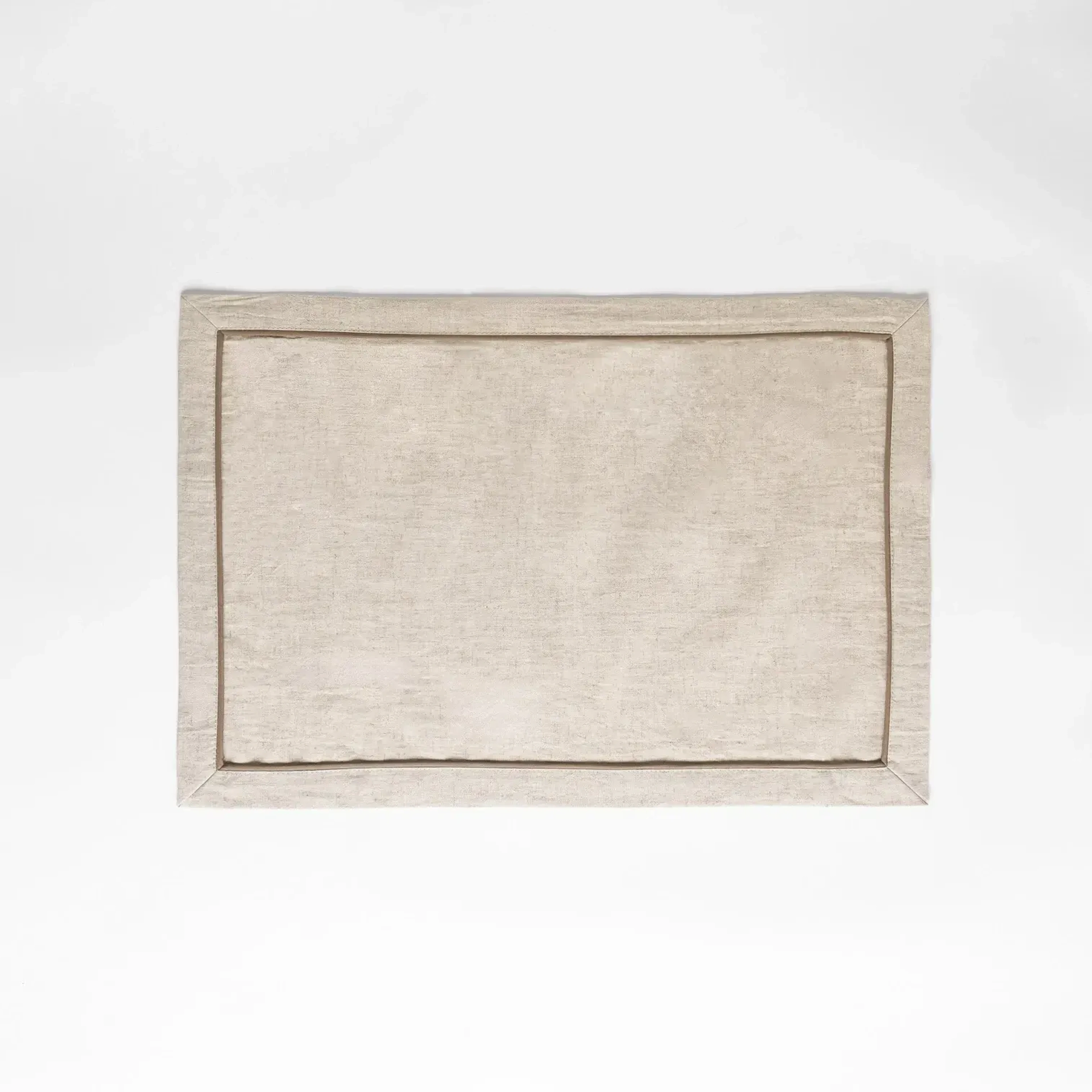 Qua Home Lucca Pamuk Keten Biyeli Amerikan Servis Ekru