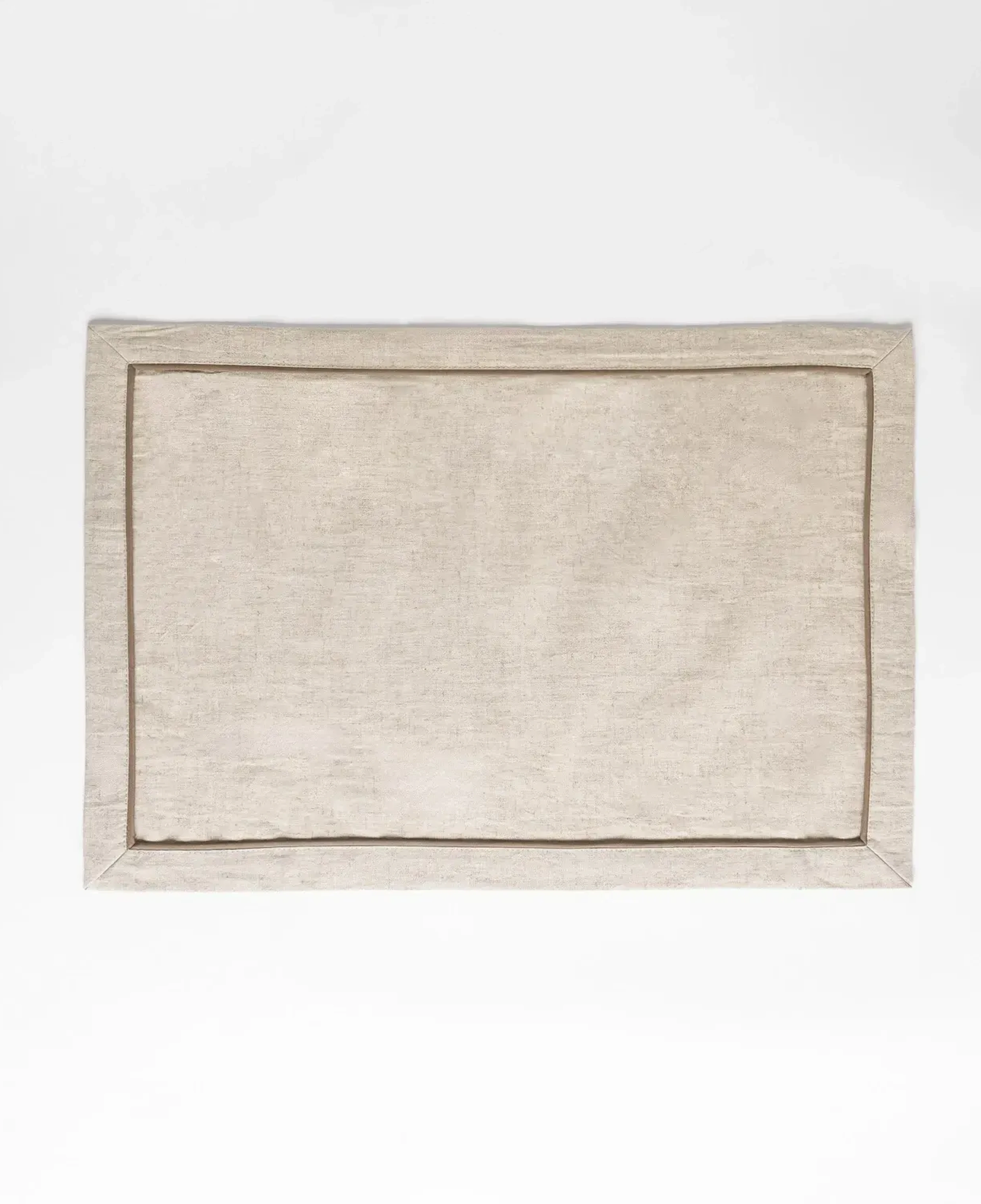 Qua Home Lucca Pamuk Keten Biyeli Amerikan Servis Ekru