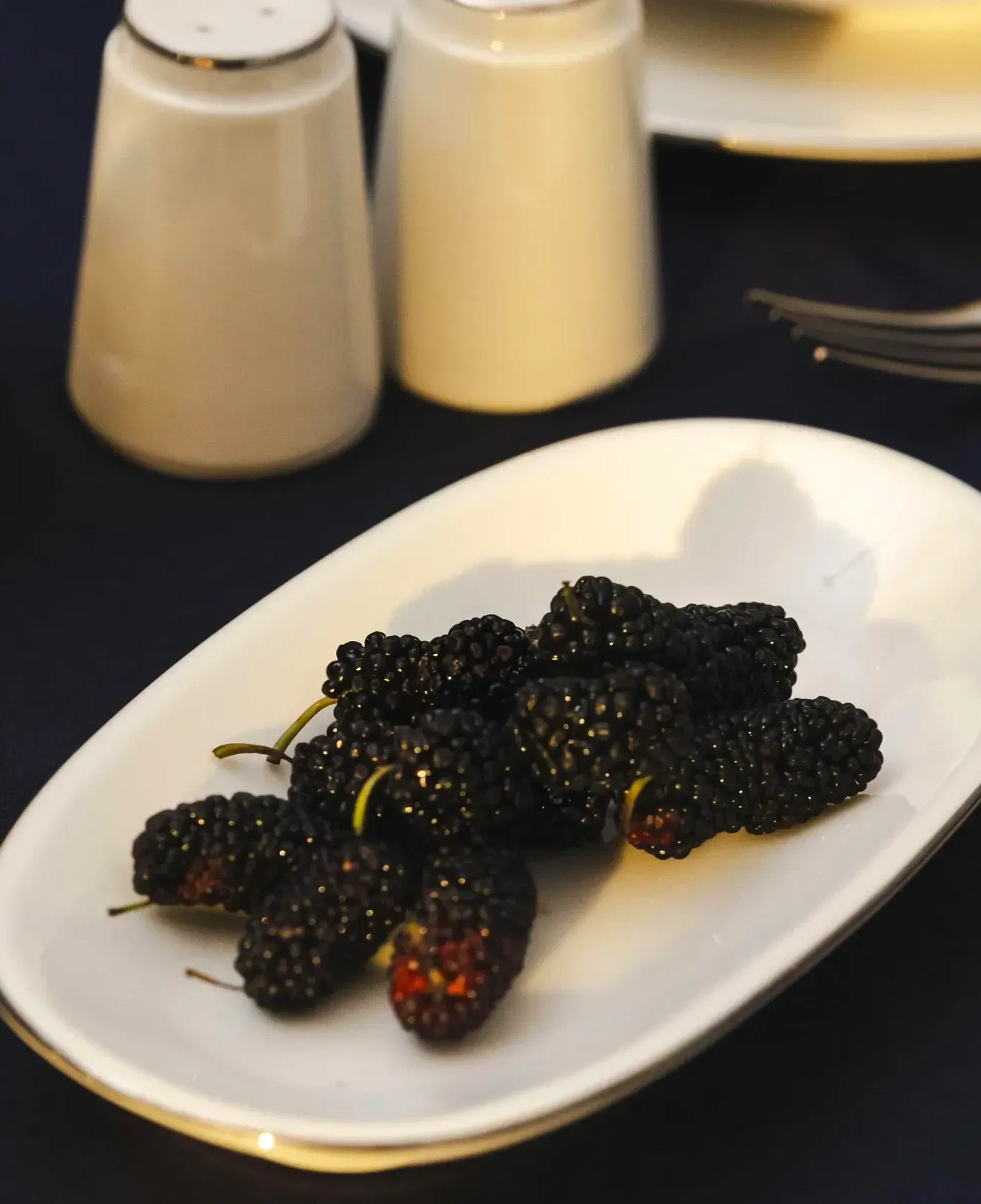 Qua Home Elias Platin Kayık Tabak 19x11 cm