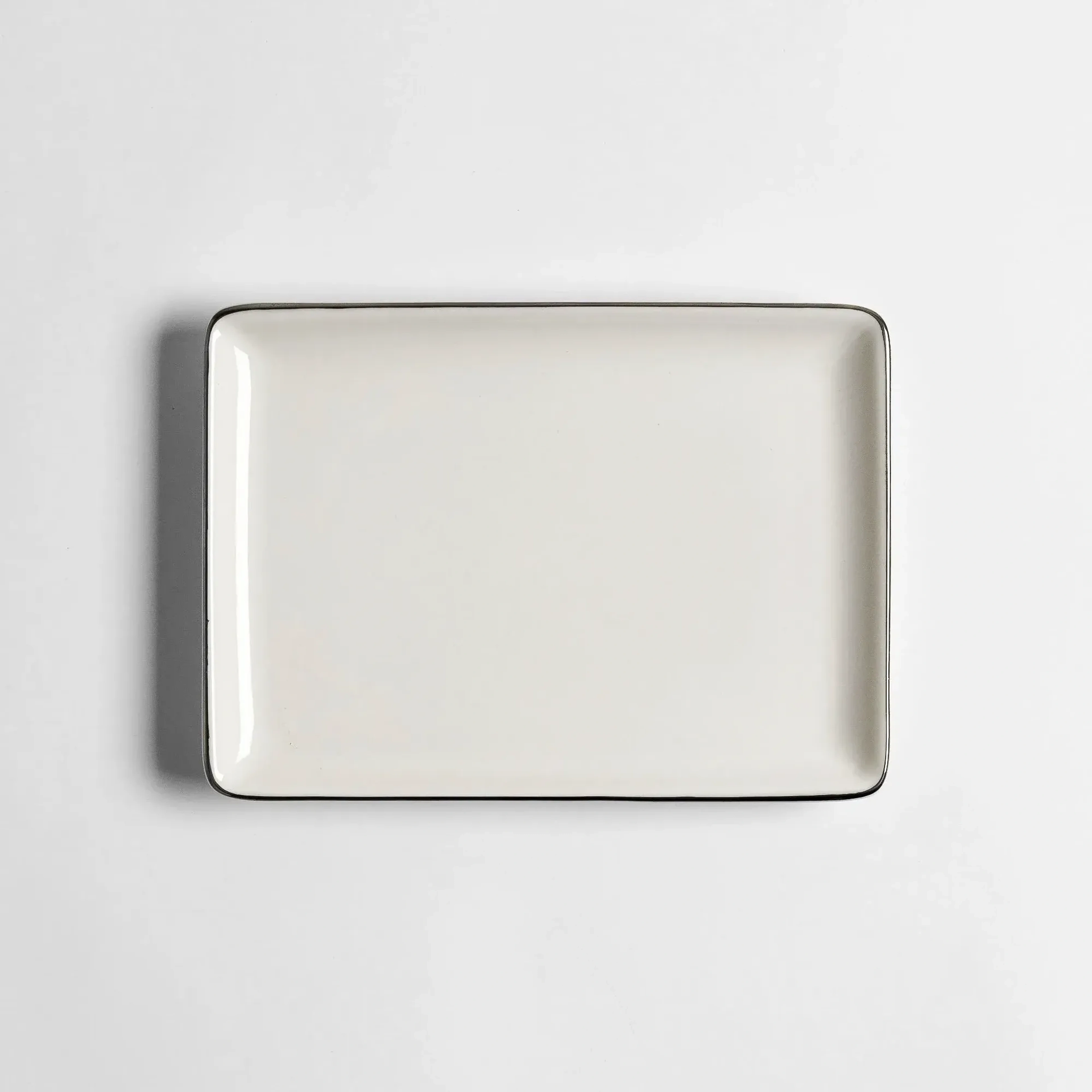 Qua Home Elias Platin Sunum Tabağı 13x18 cm