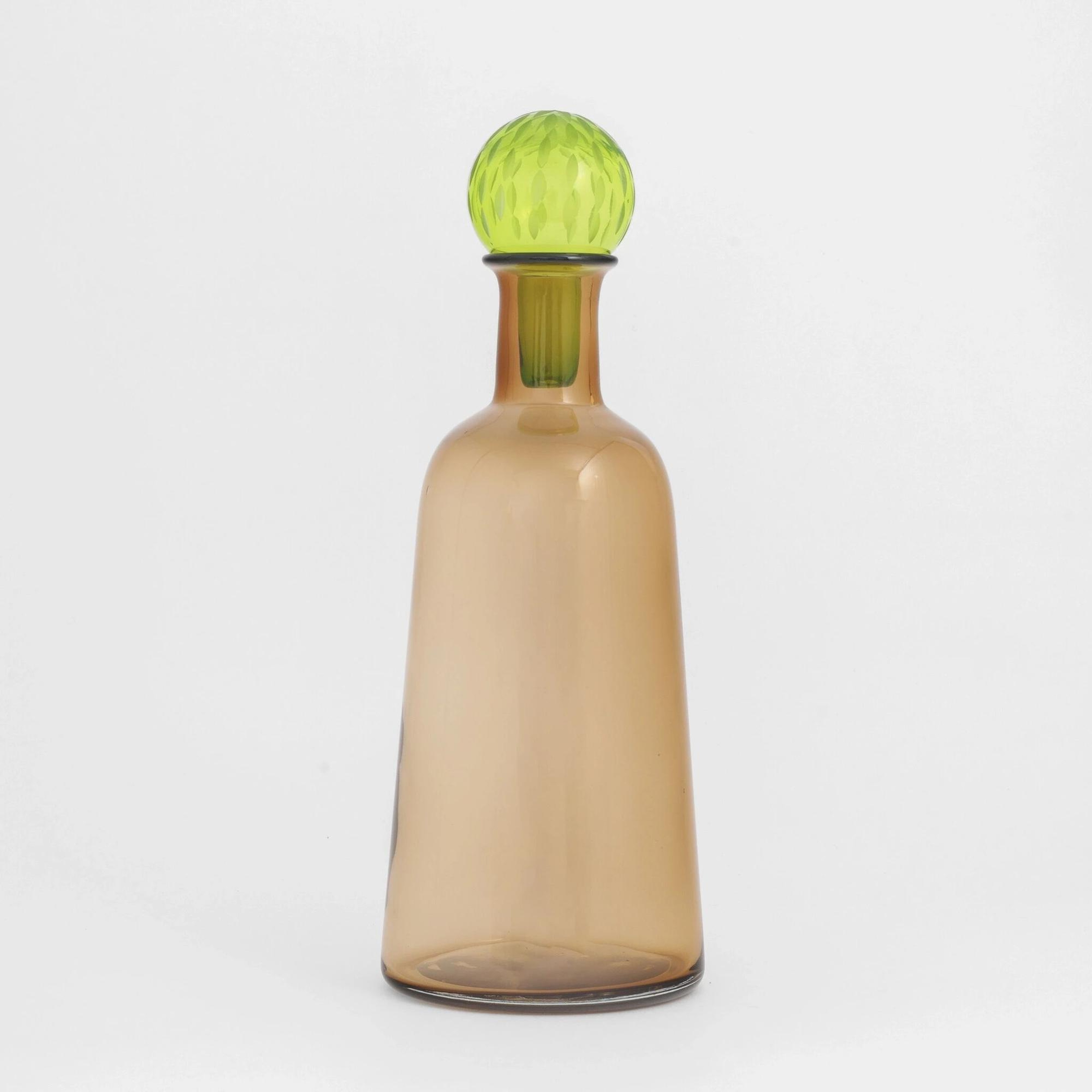 Qua Home Panax Pembe Cam Vazo 15x42 cm