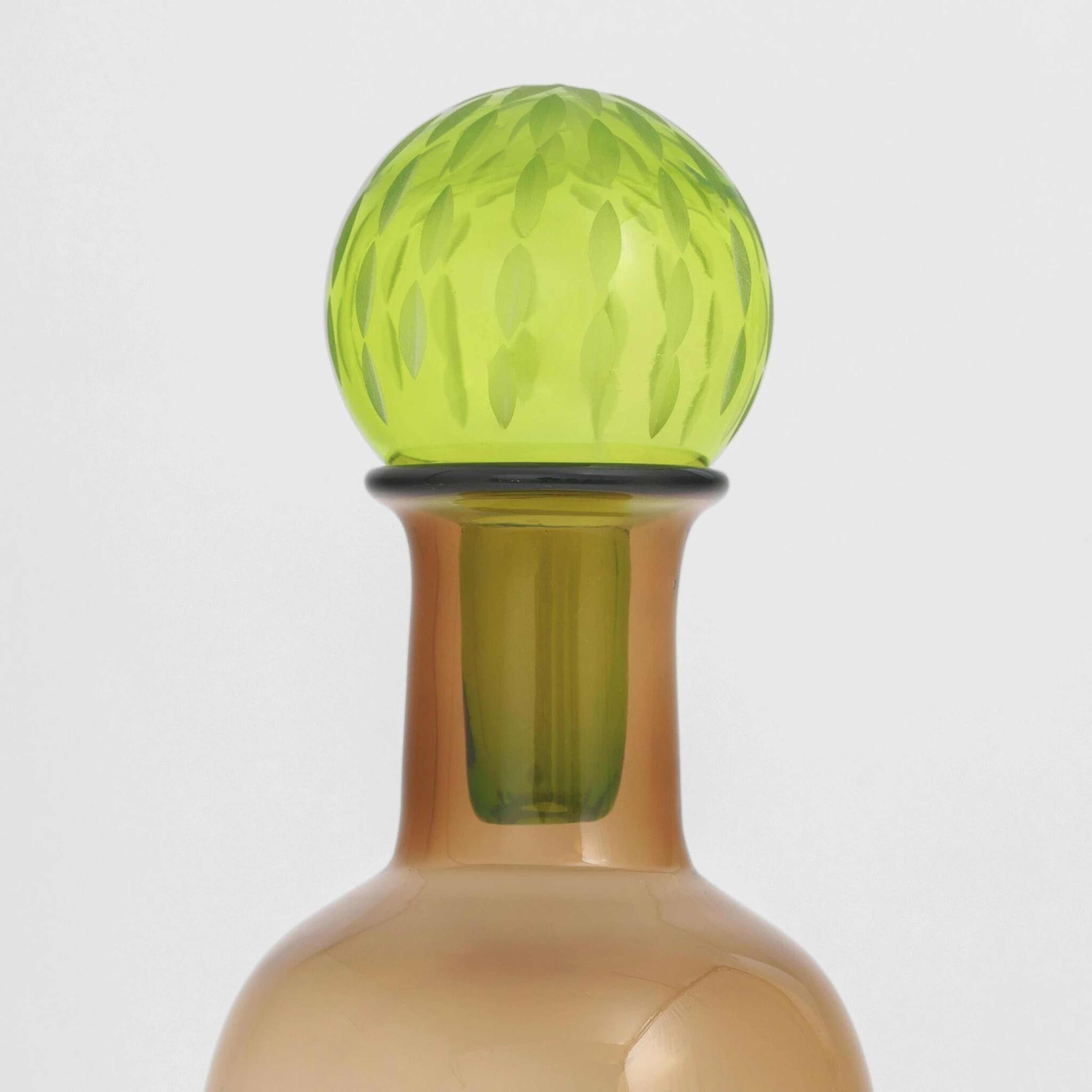 Qua Home Panax Pembe Cam Vazo 15x42 cm