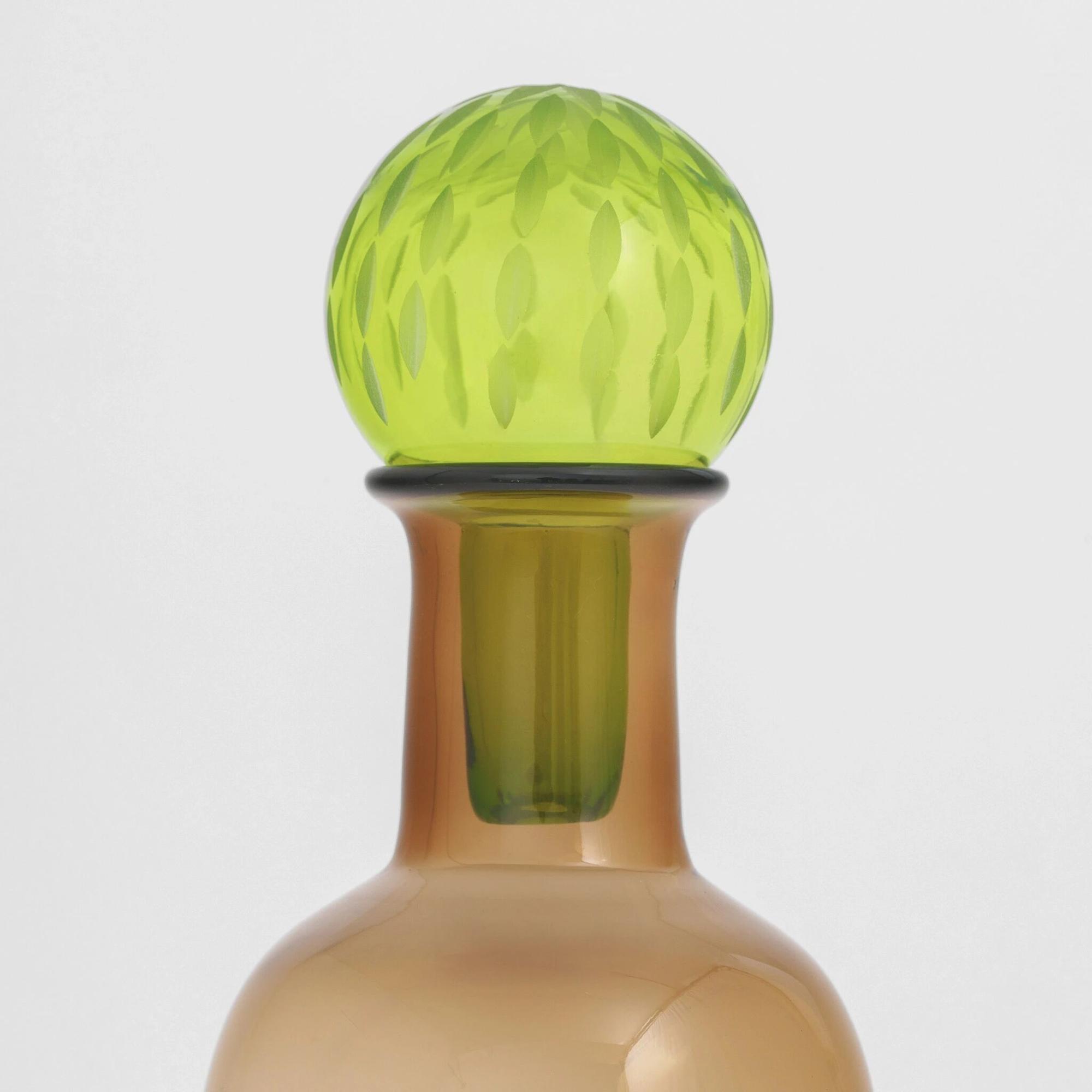 Qua Home Panax Pembe Cam Vazo 15x42 cm