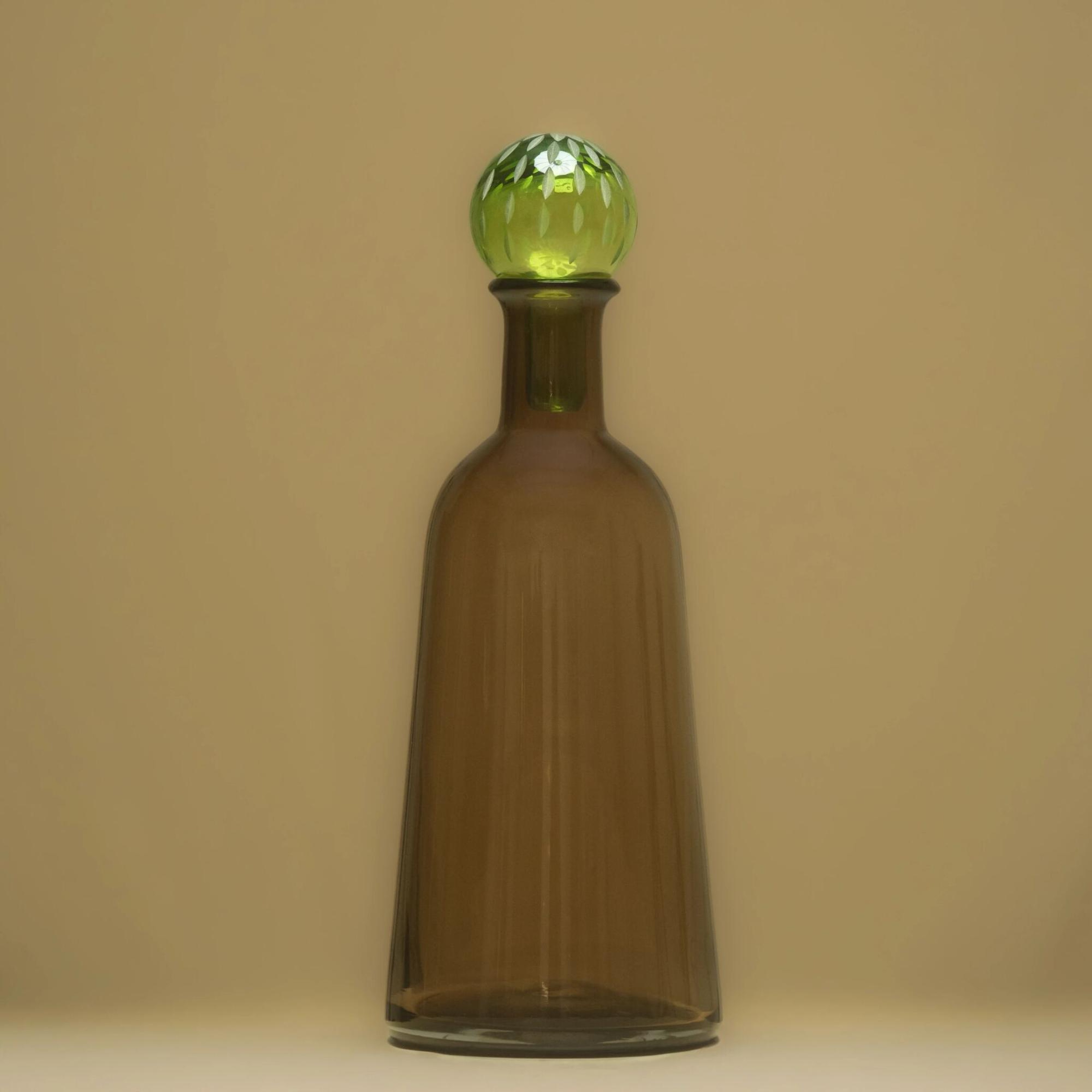 Qua Home Panax Pembe Cam Vazo 15x42 cm